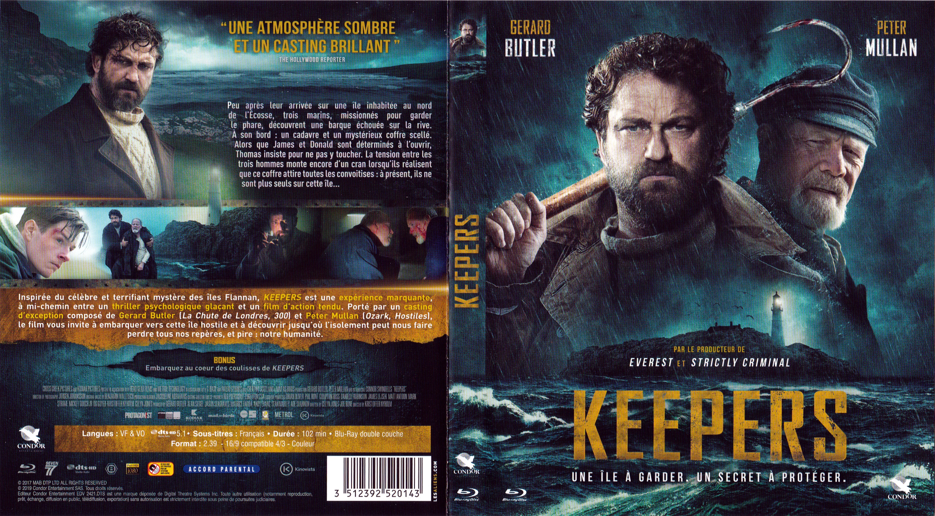 Jaquette DVD Keepers (BLU-RAY)