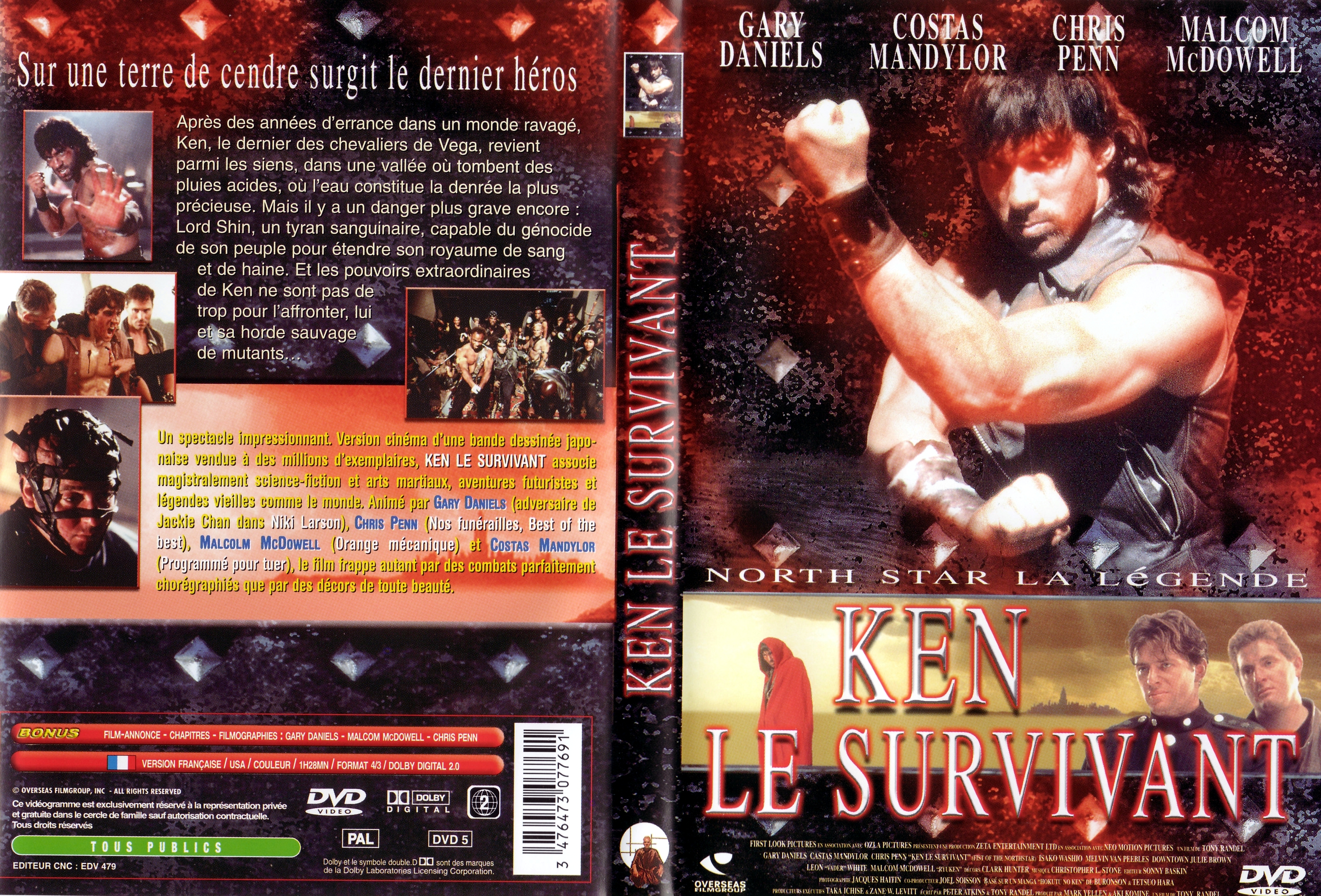 Jaquette DVD Ken le survivant le film