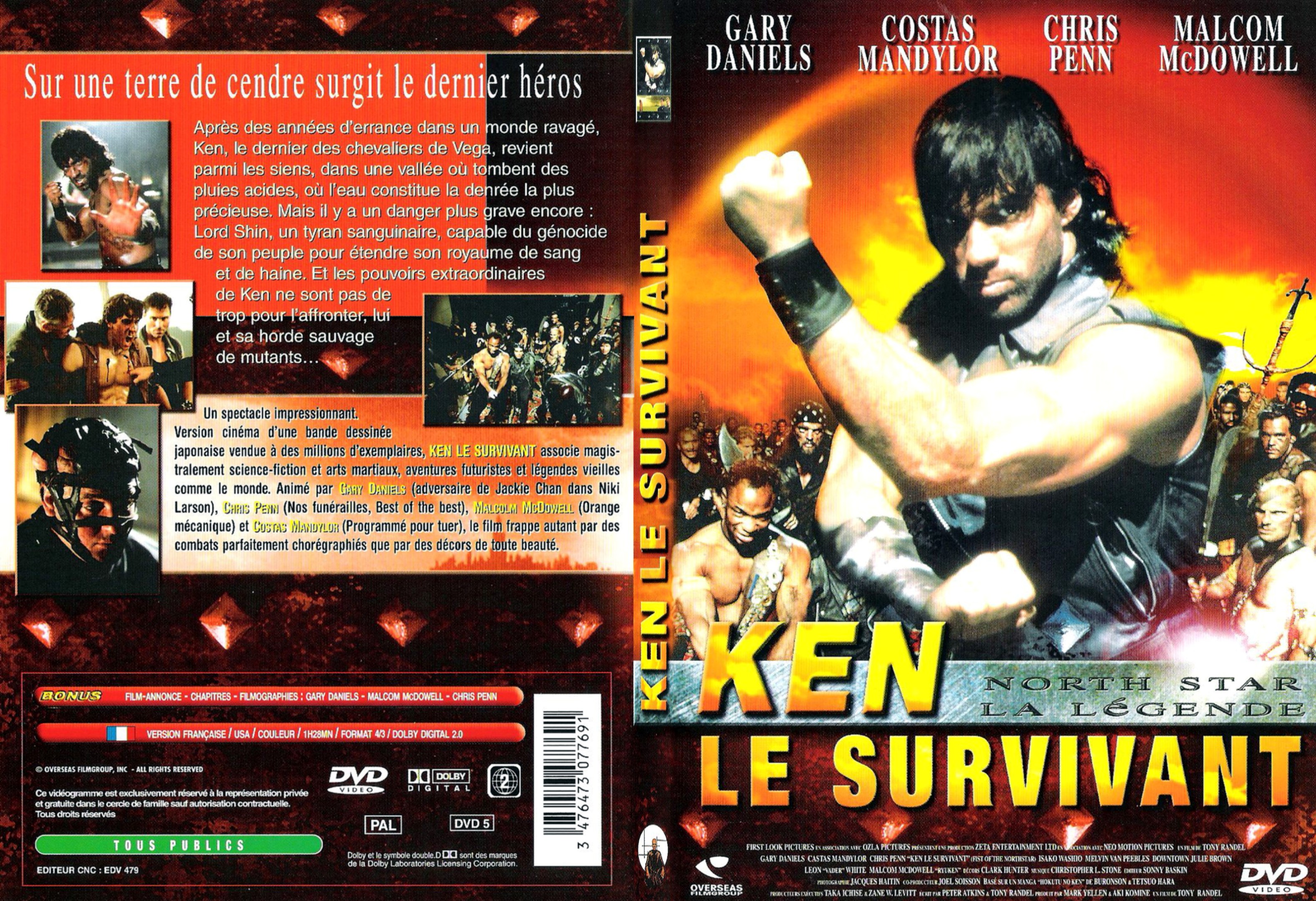 Jaquette DVD Ken le survivant le film - SLIM v3