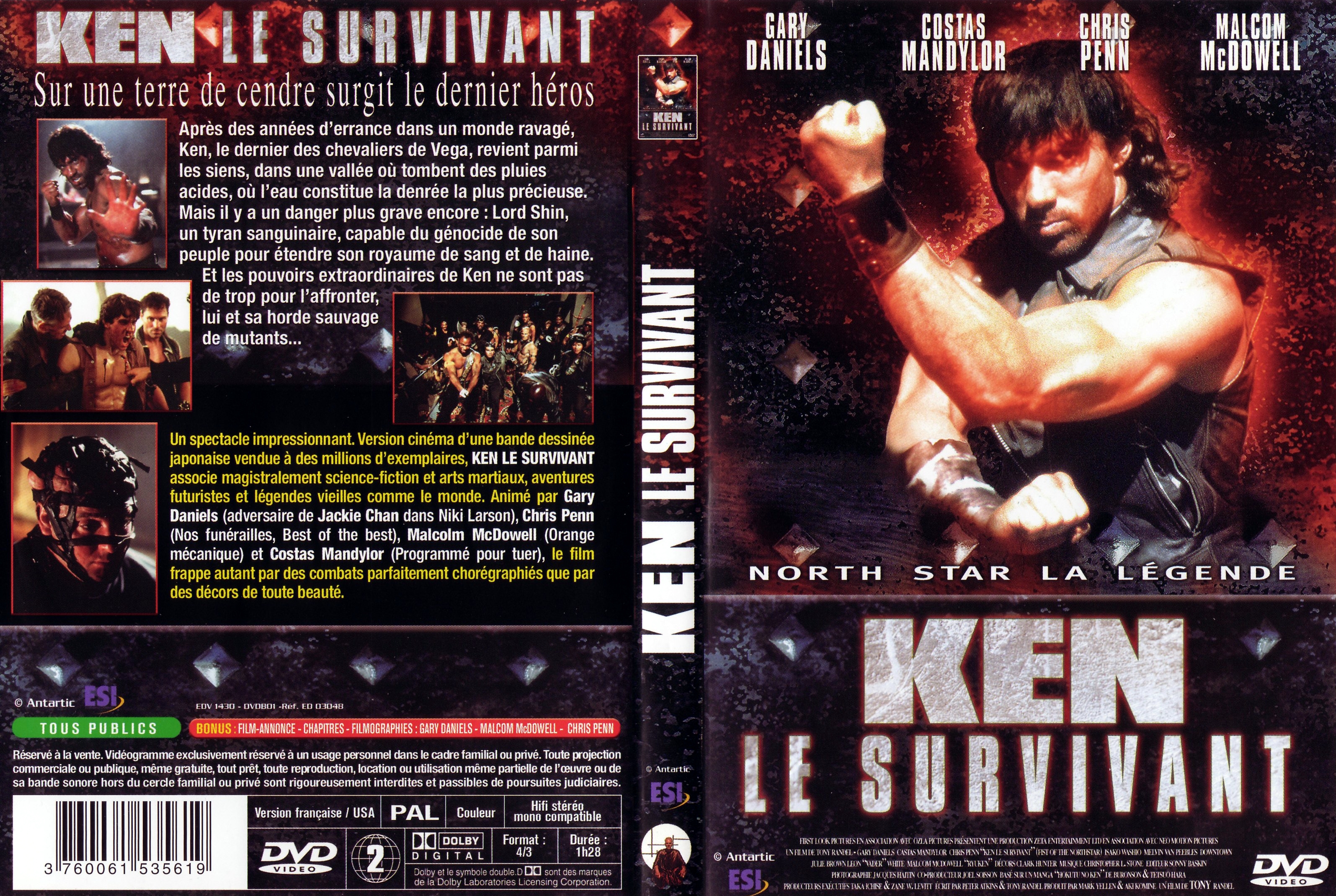 Jaquette DVD Ken le survivant le film v2