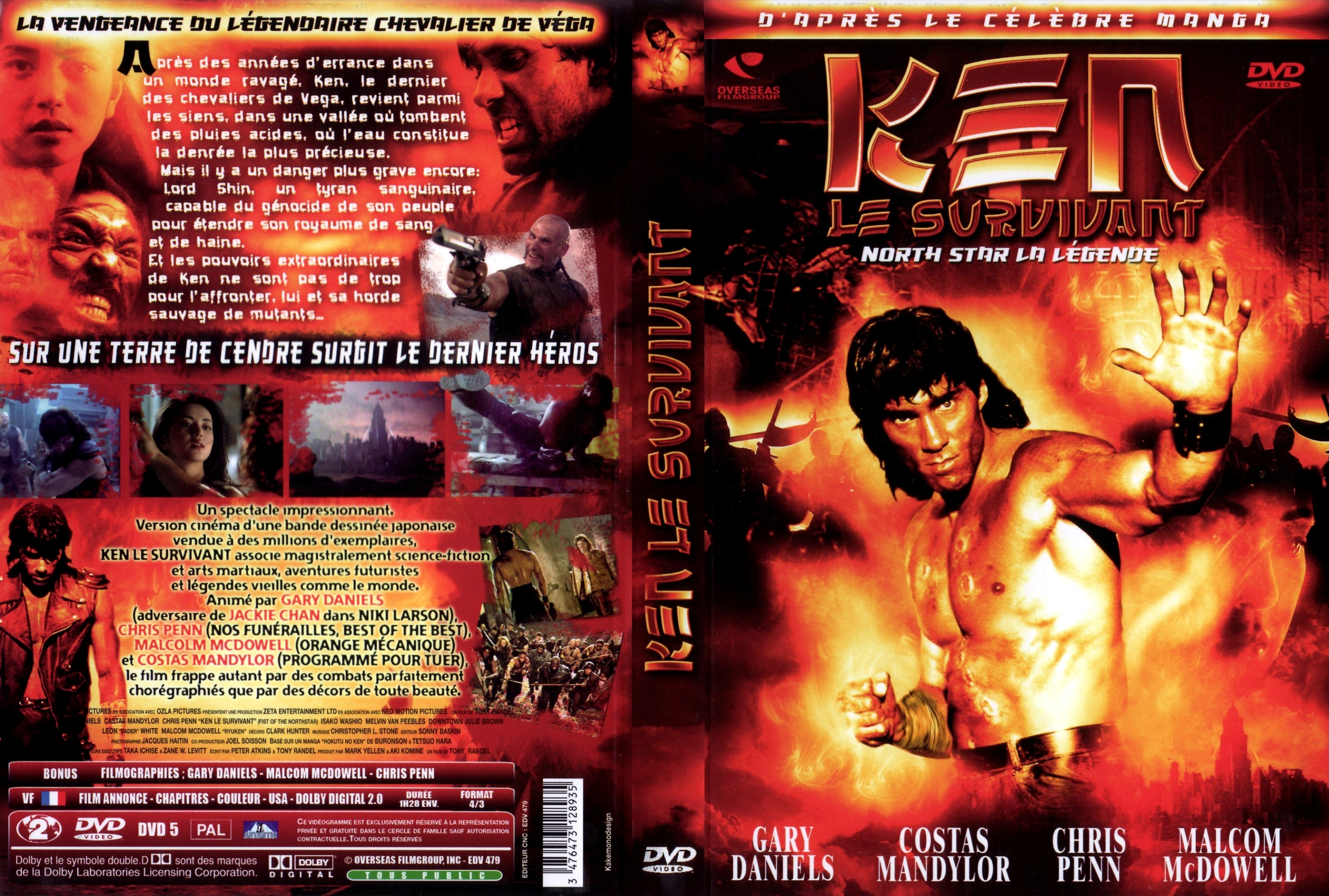 Jaquette DVD Ken le survivant le film v3