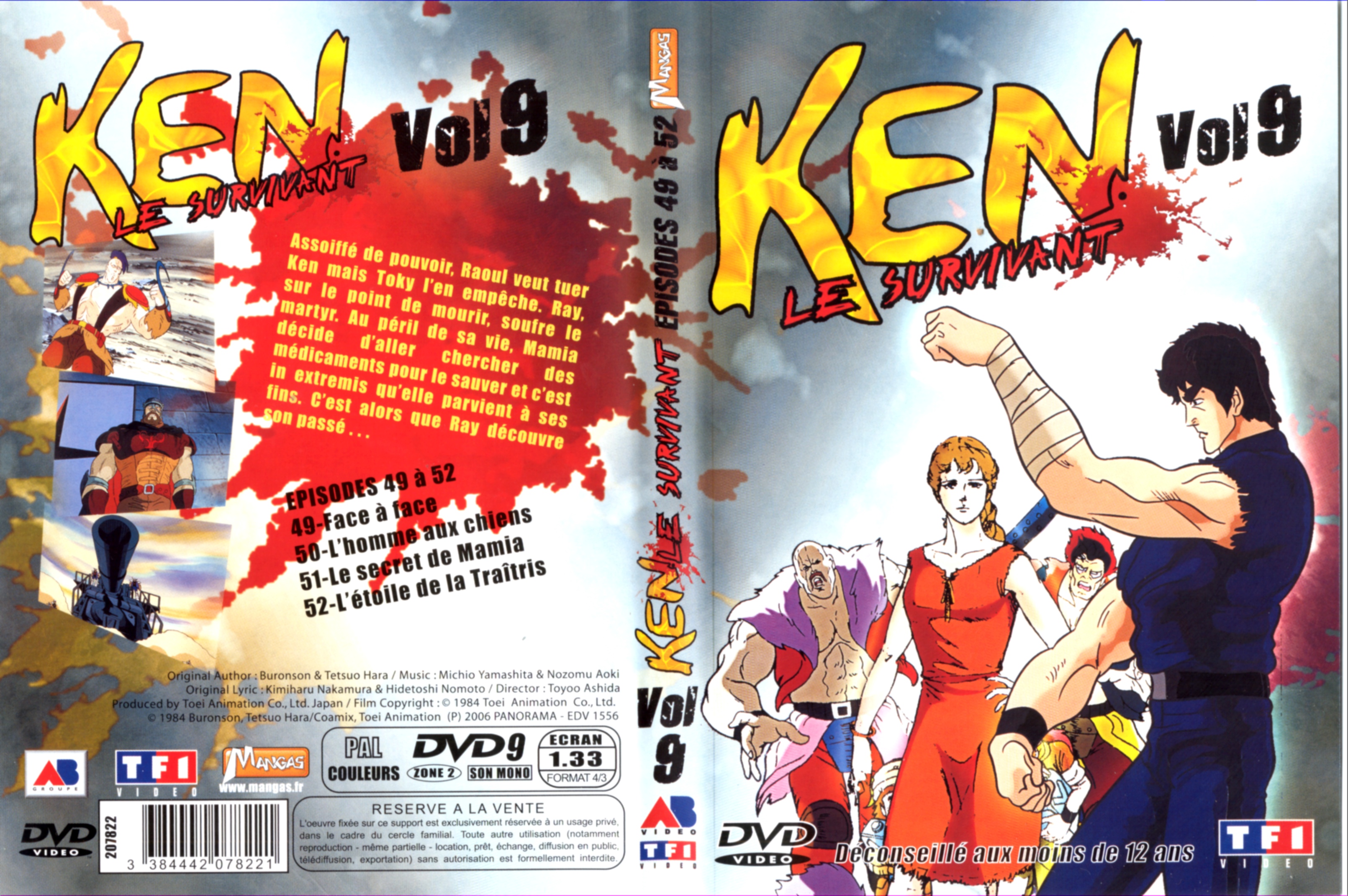 Jaquette DVD Ken le survivant vol 09