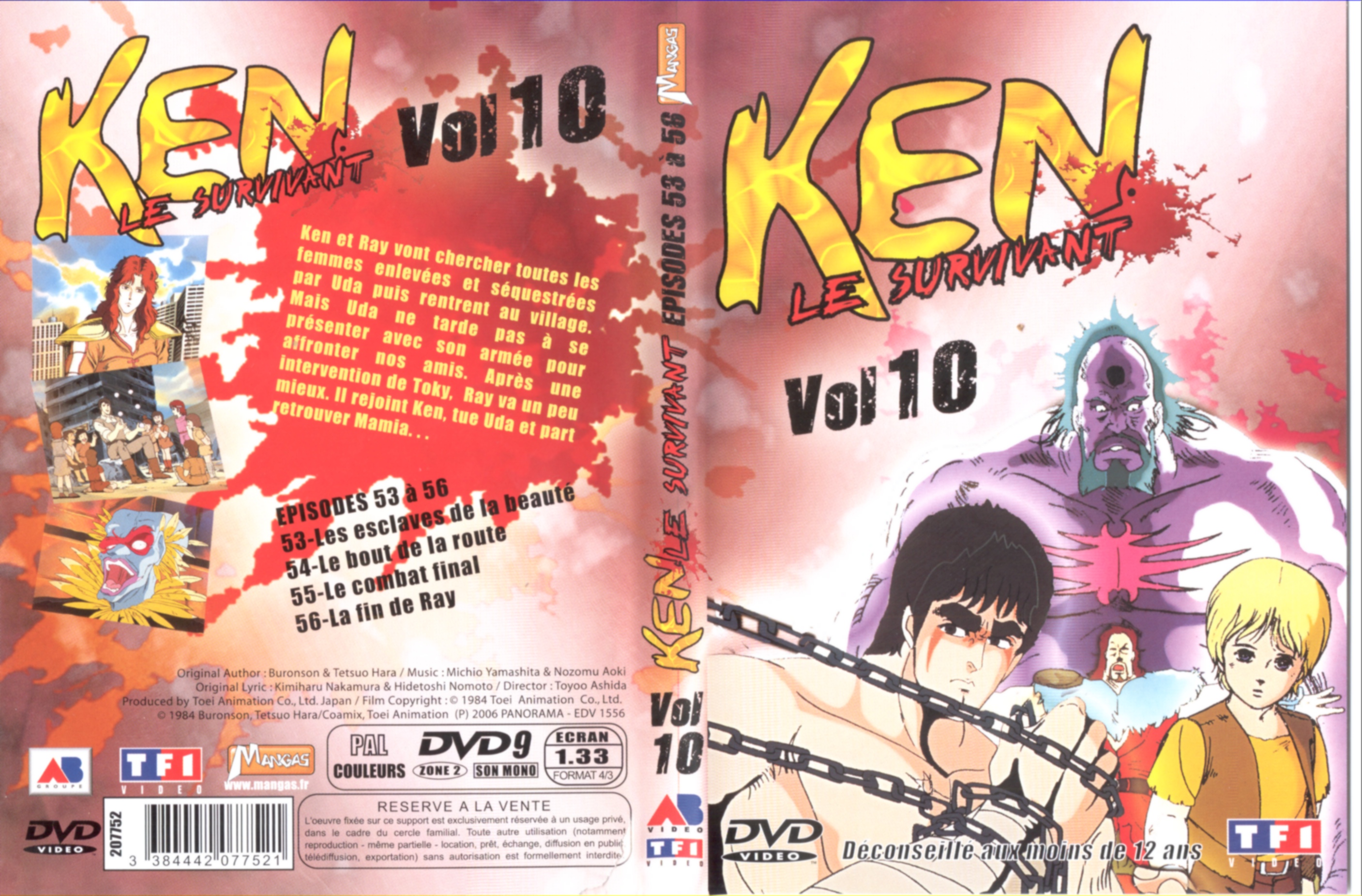 Jaquette DVD Ken le survivant vol 10