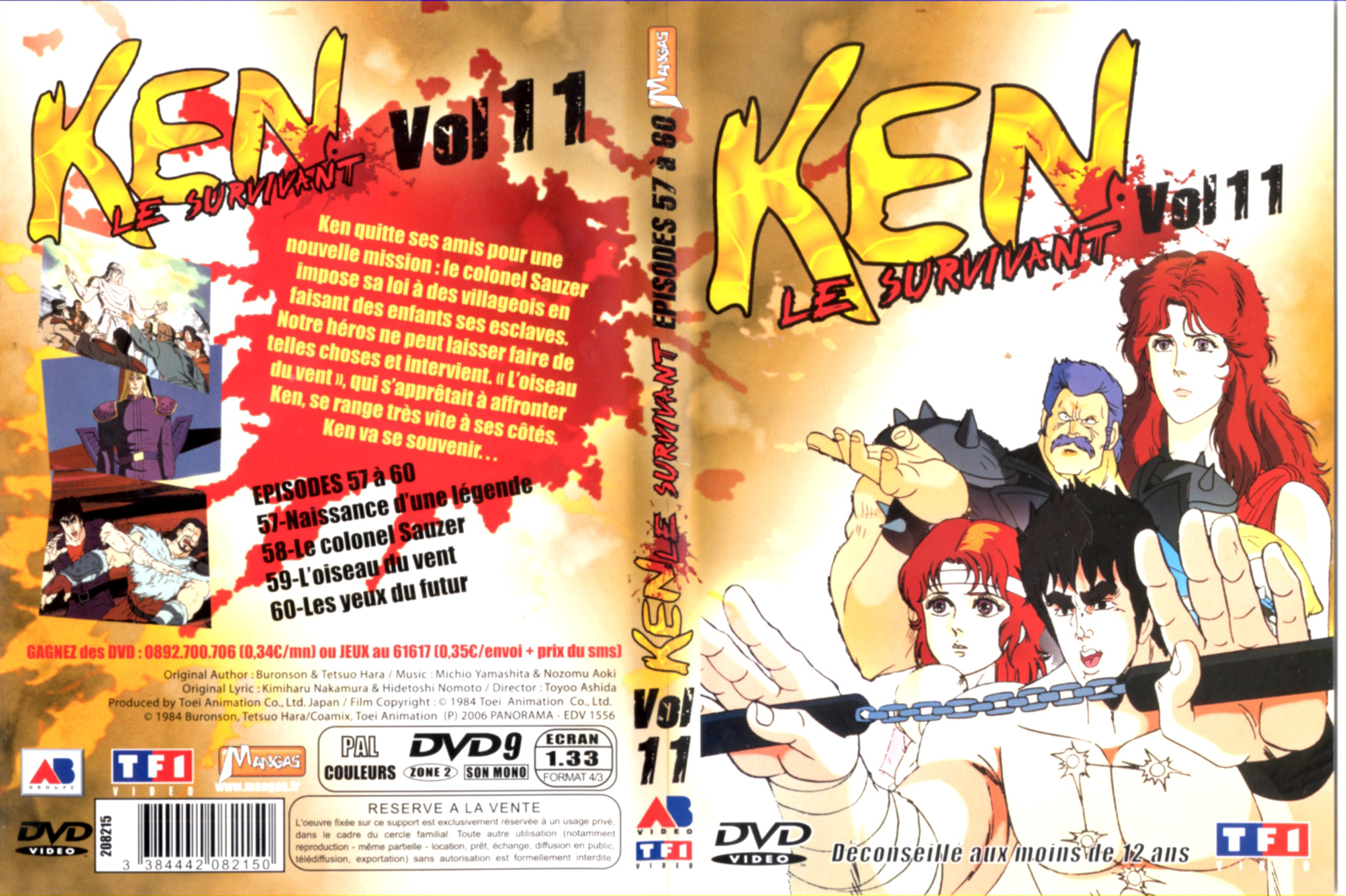Jaquette DVD Ken le survivant vol 11