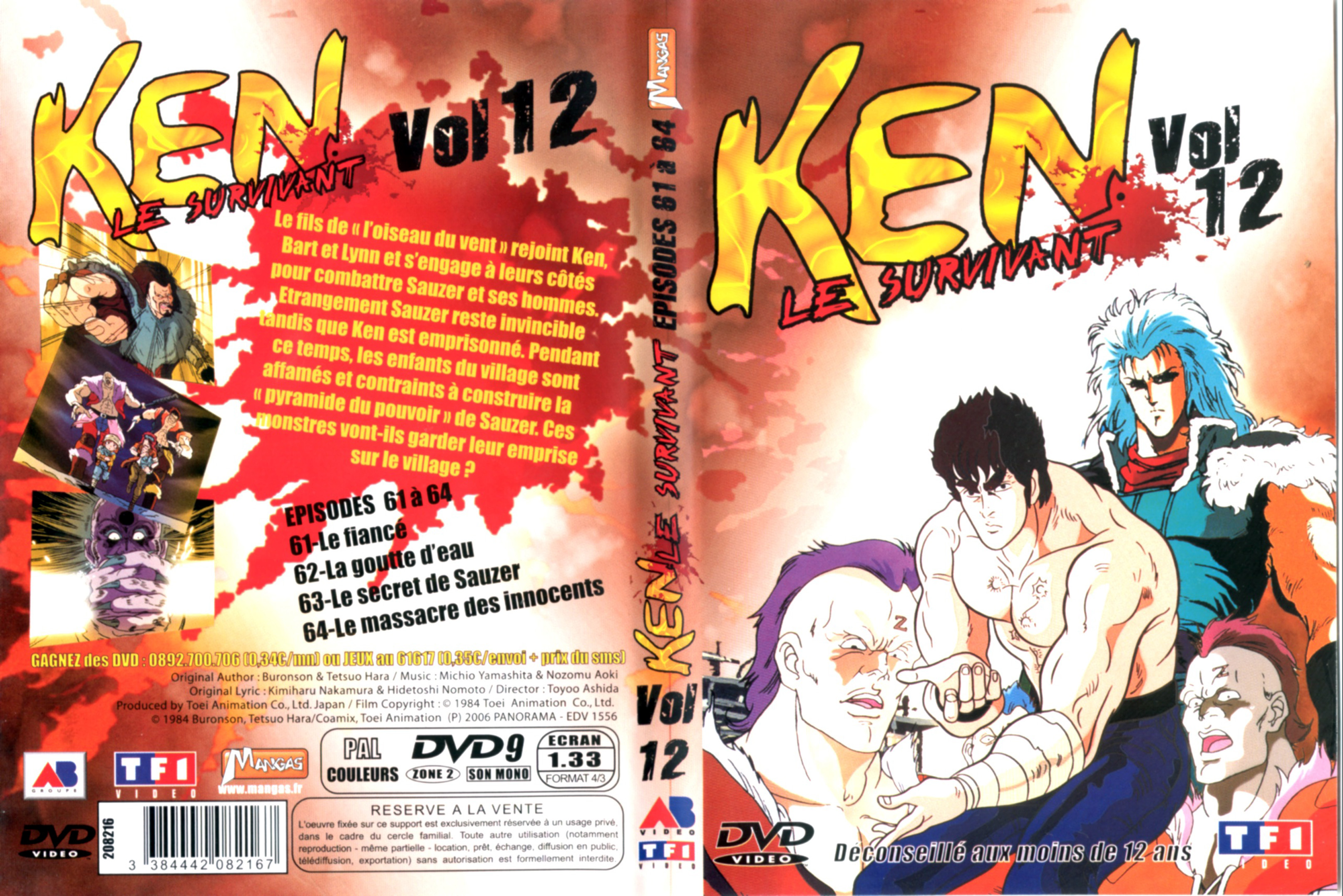 Jaquette DVD Ken le survivant vol 12