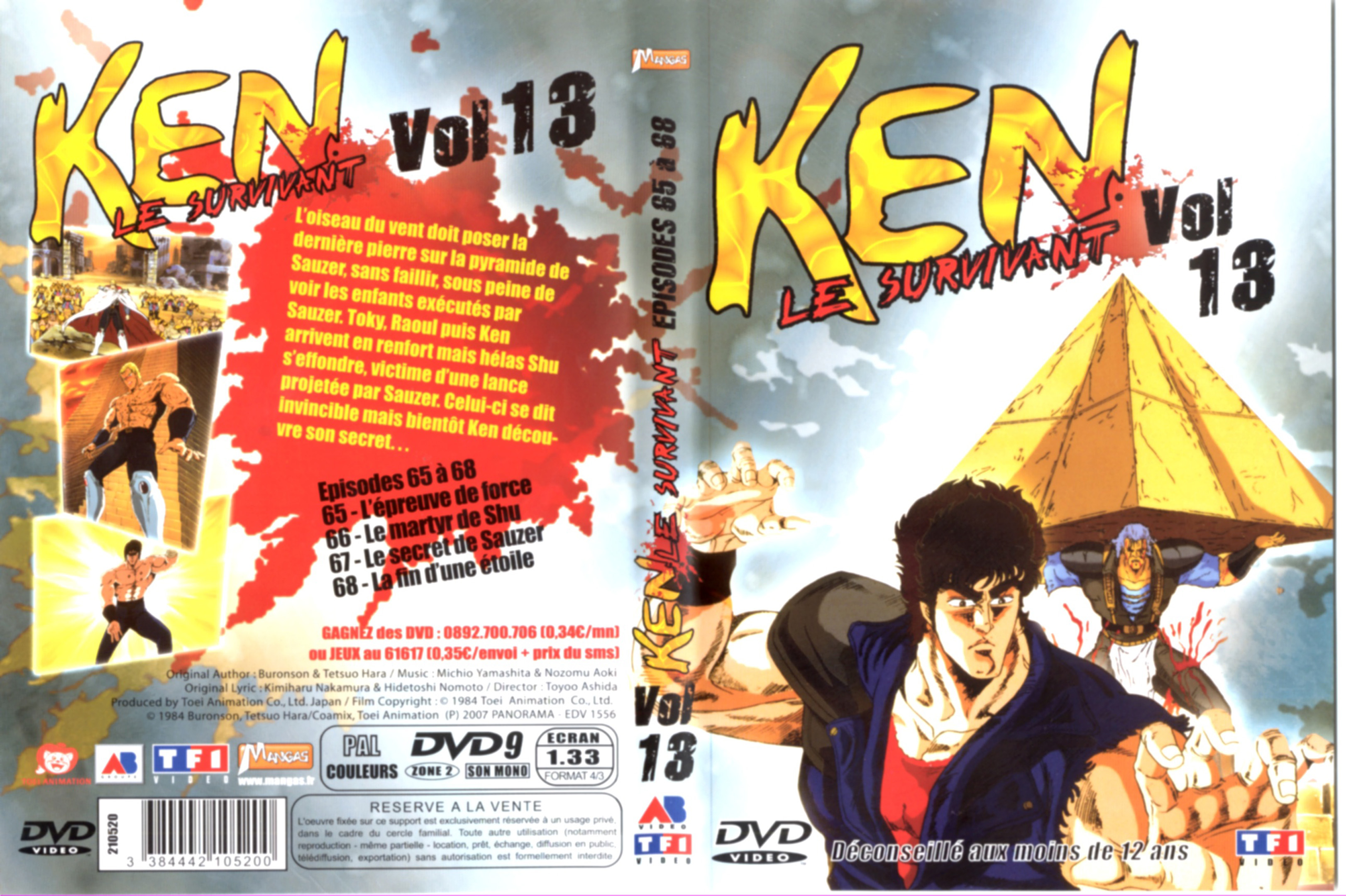Jaquette DVD Ken le survivant vol 13