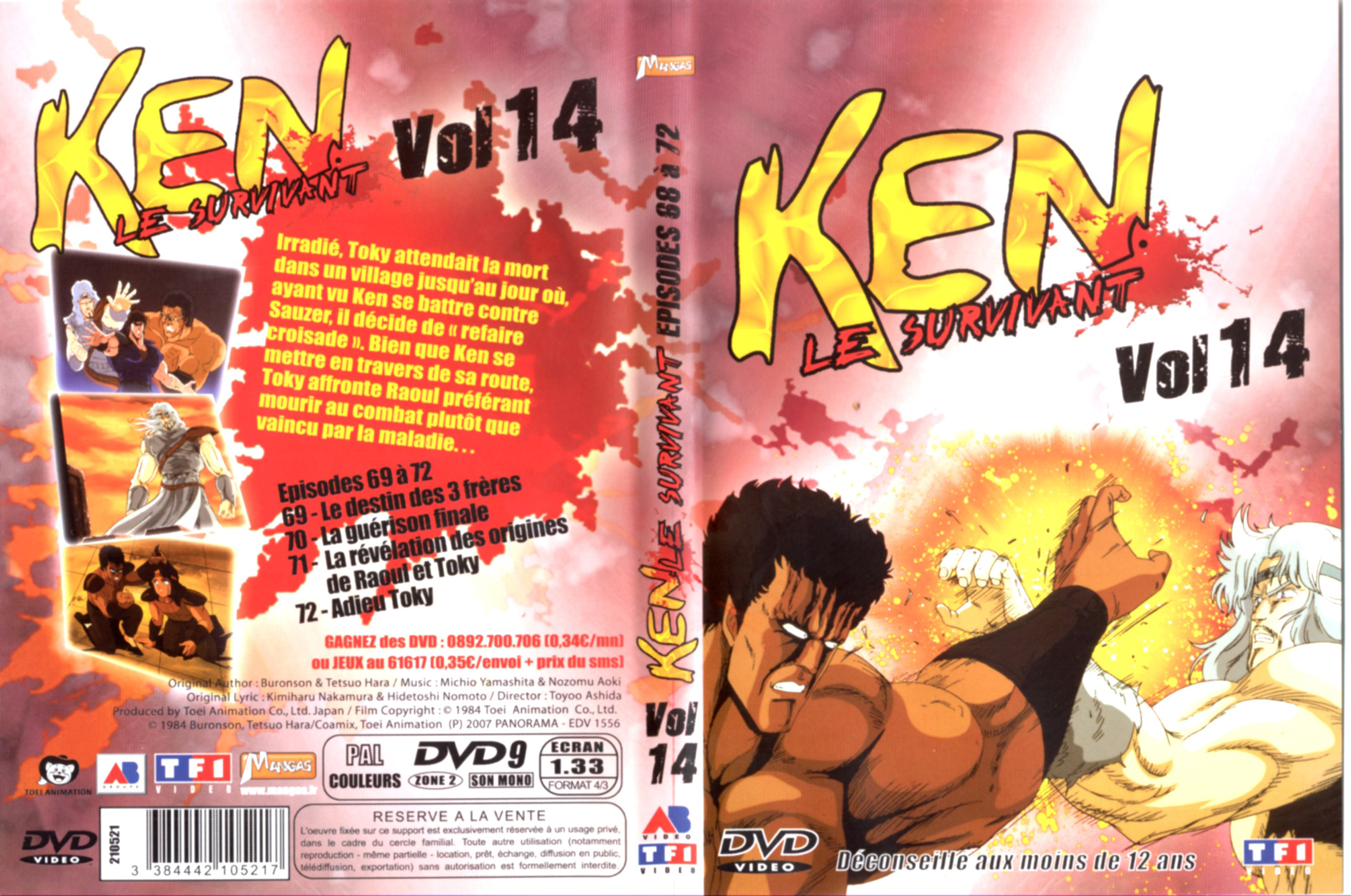 Jaquette DVD Ken le survivant vol 14