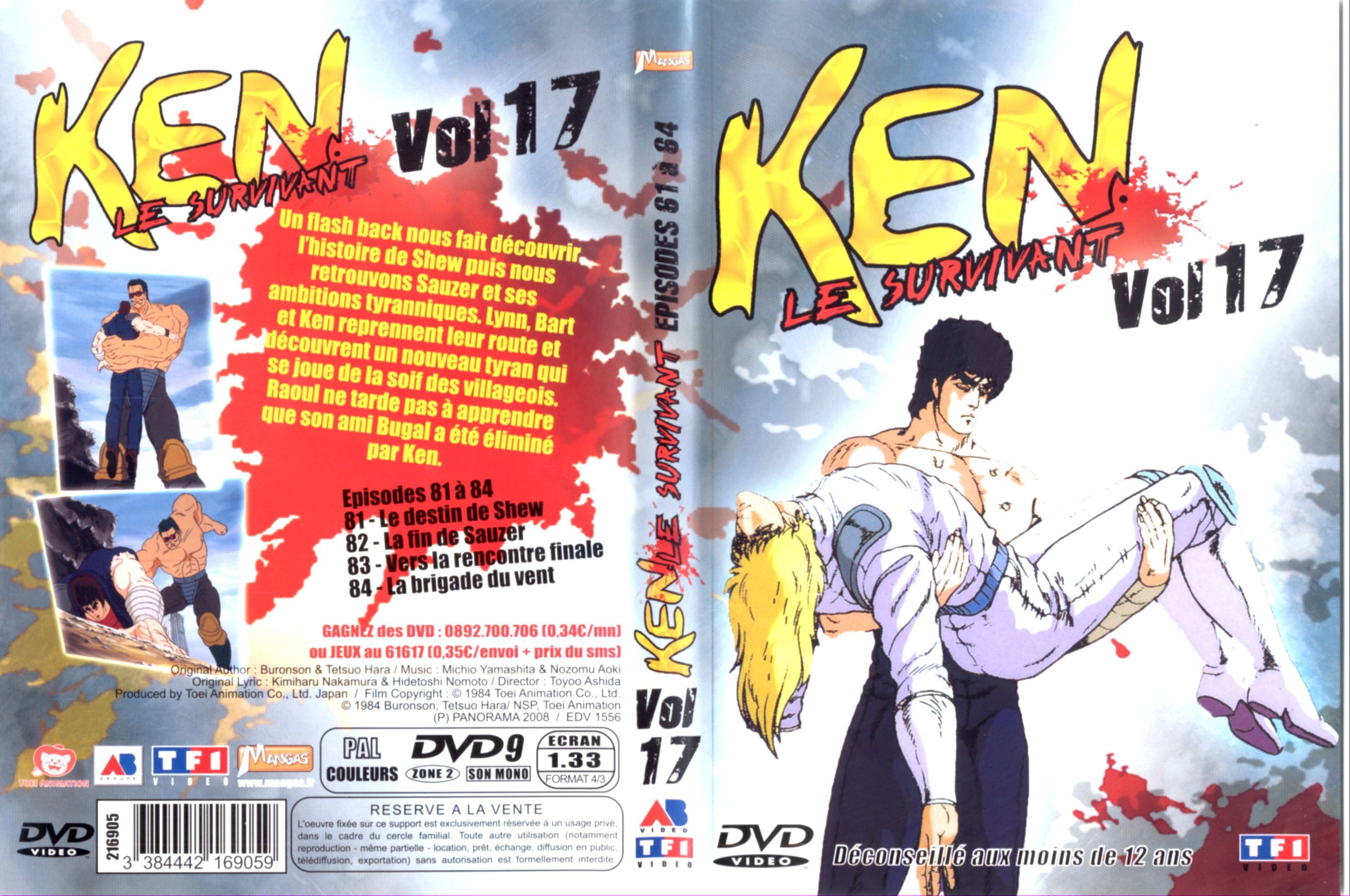 Jaquette DVD Ken le survivant vol 17