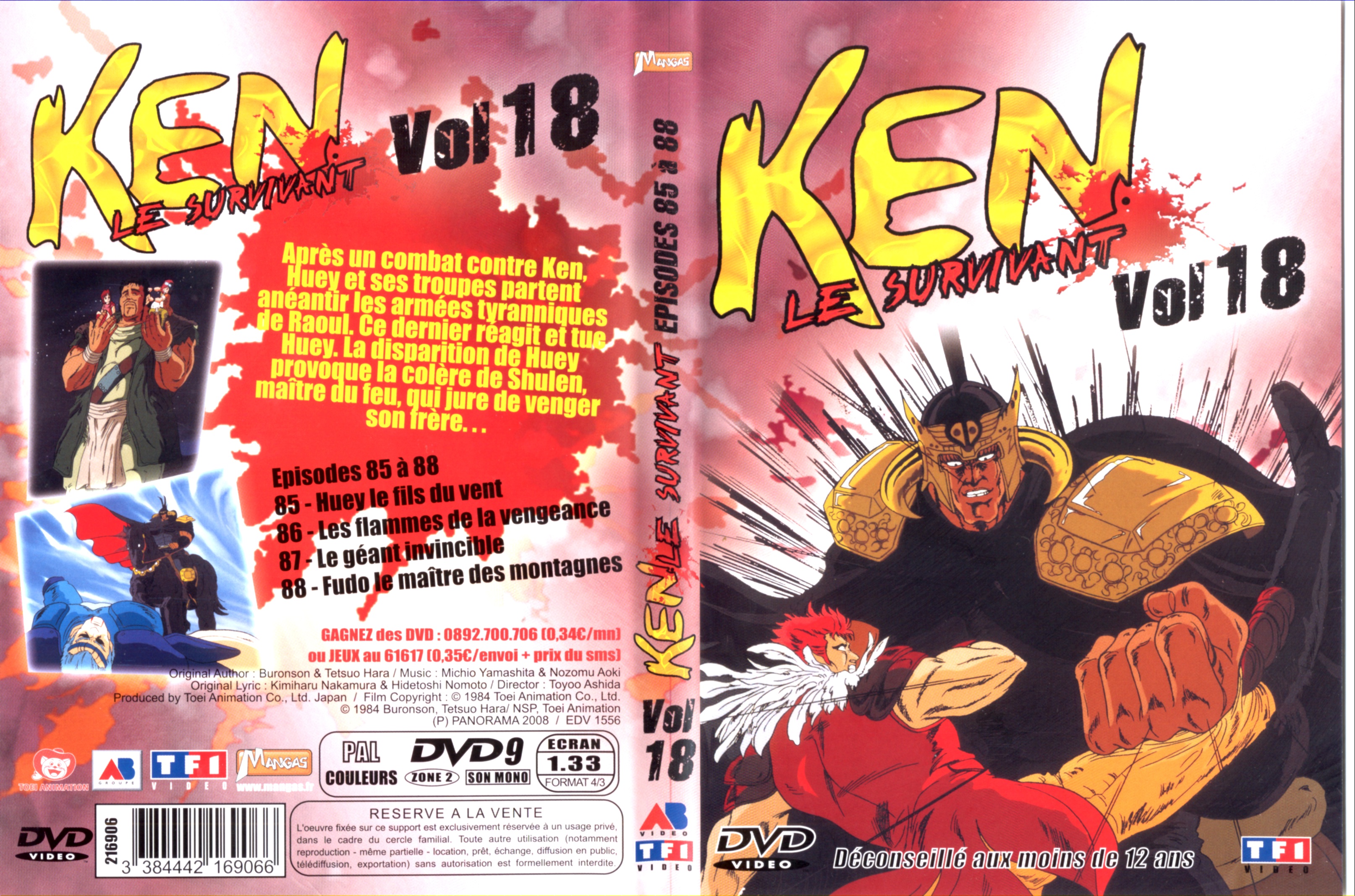 Jaquette DVD Ken le survivant vol 18