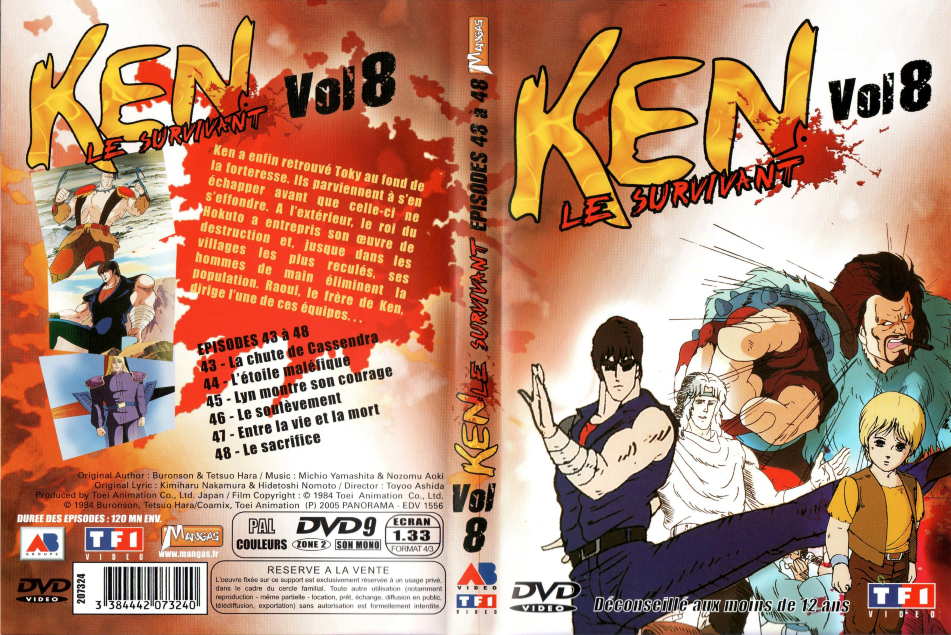 Jaquette DVD Ken le survivant vol 8