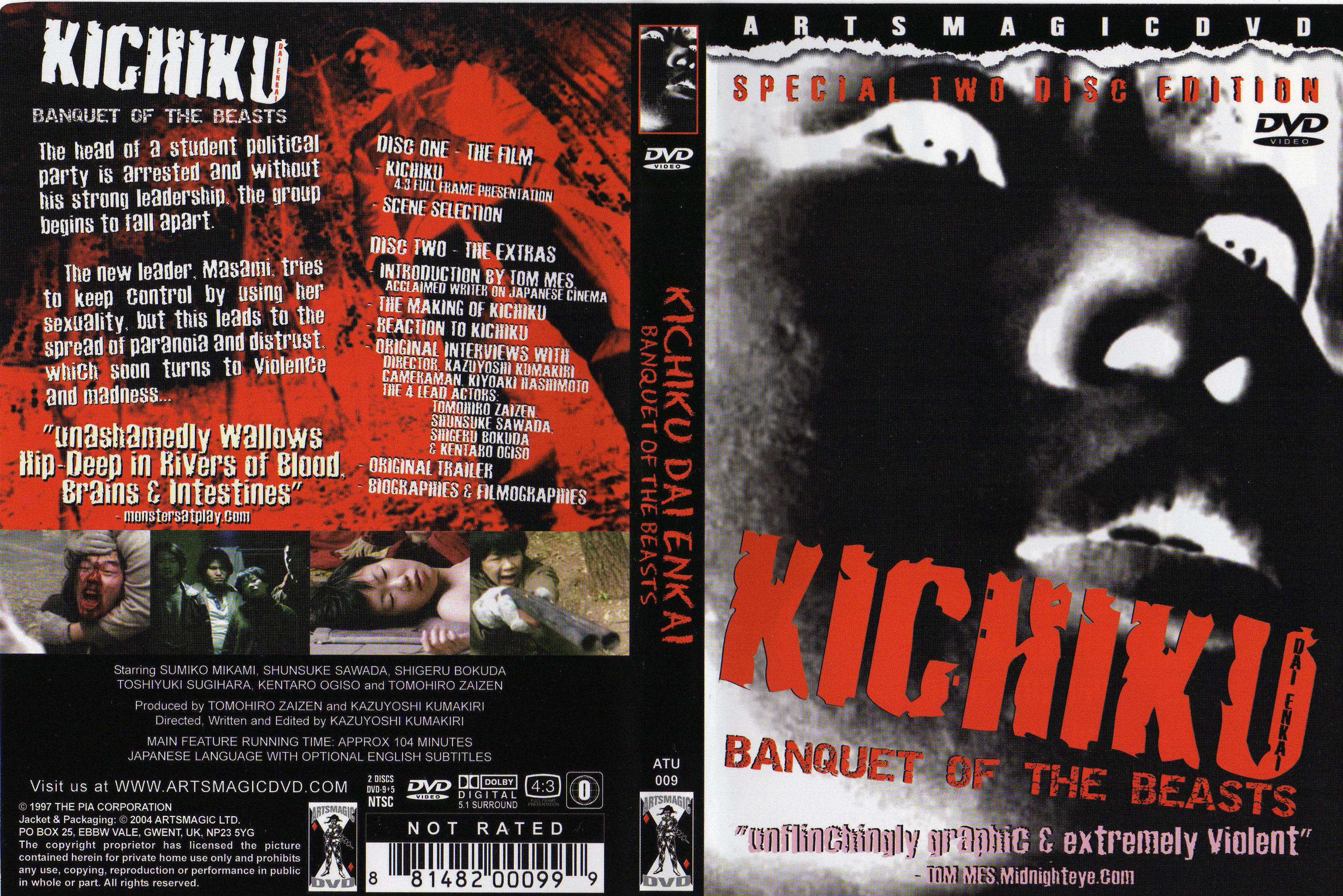 Jaquette DVD Kichiku Zone 1