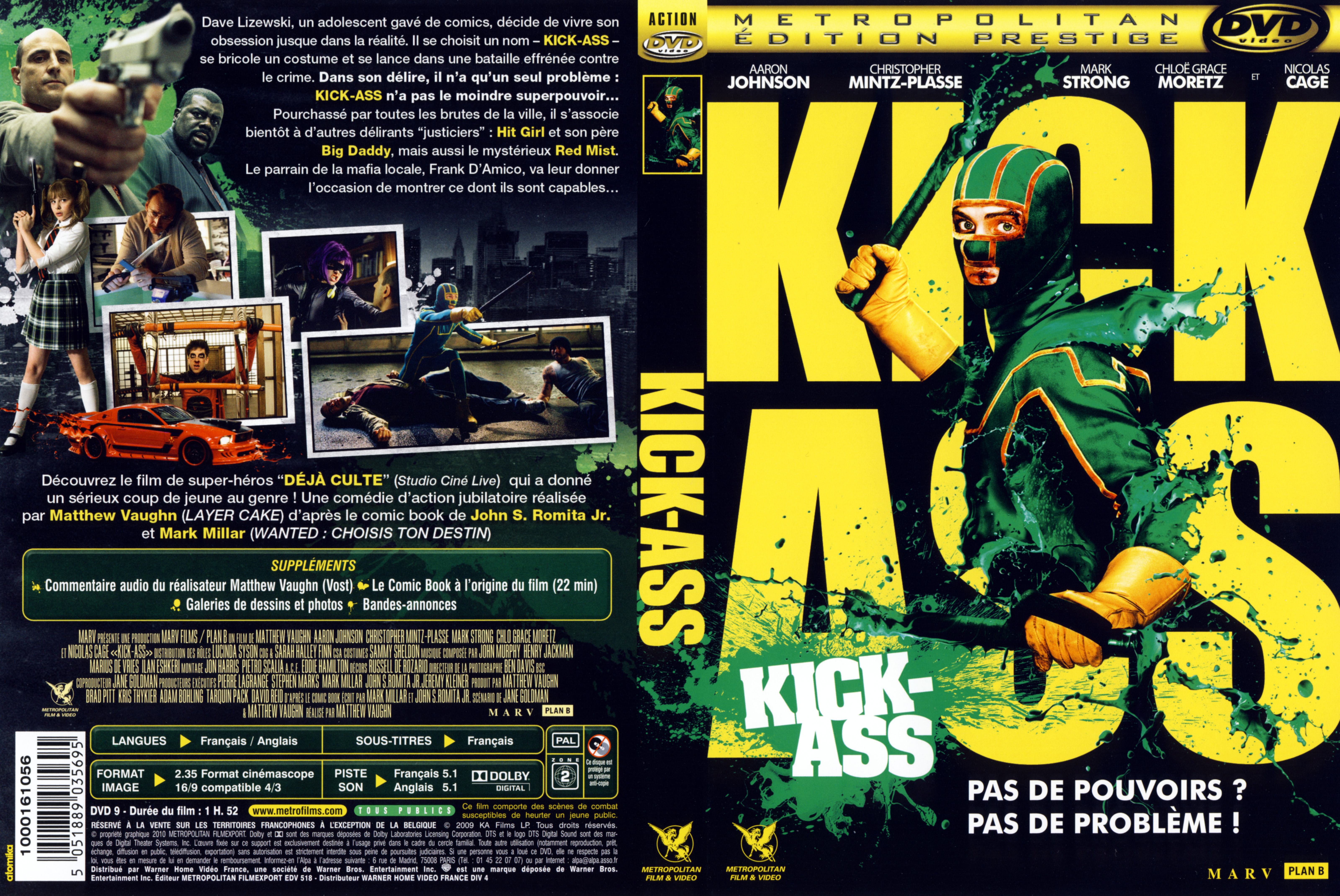 Jaquette DVD Kick-Ass