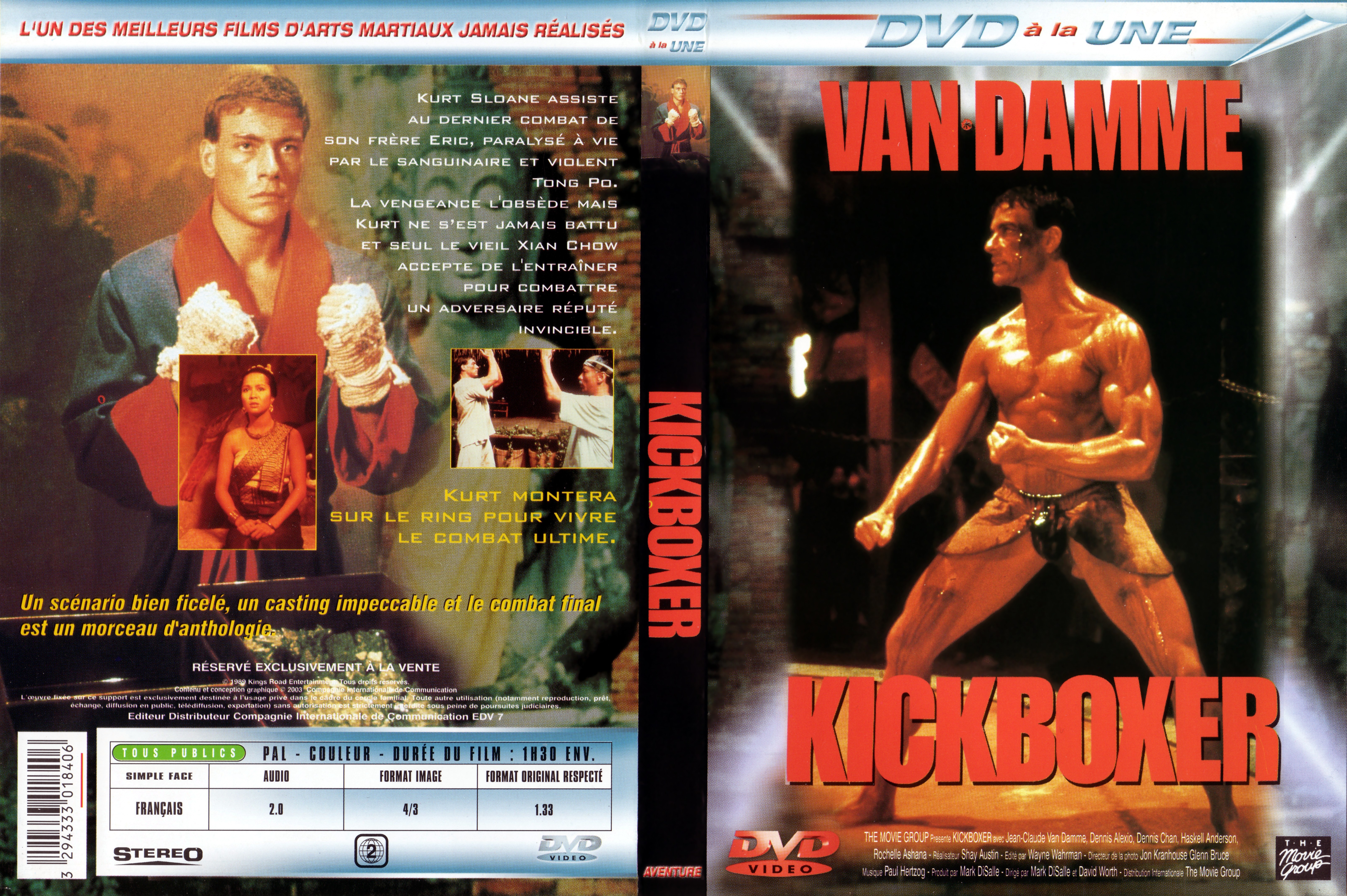 Jaquette DVD Kickboxer