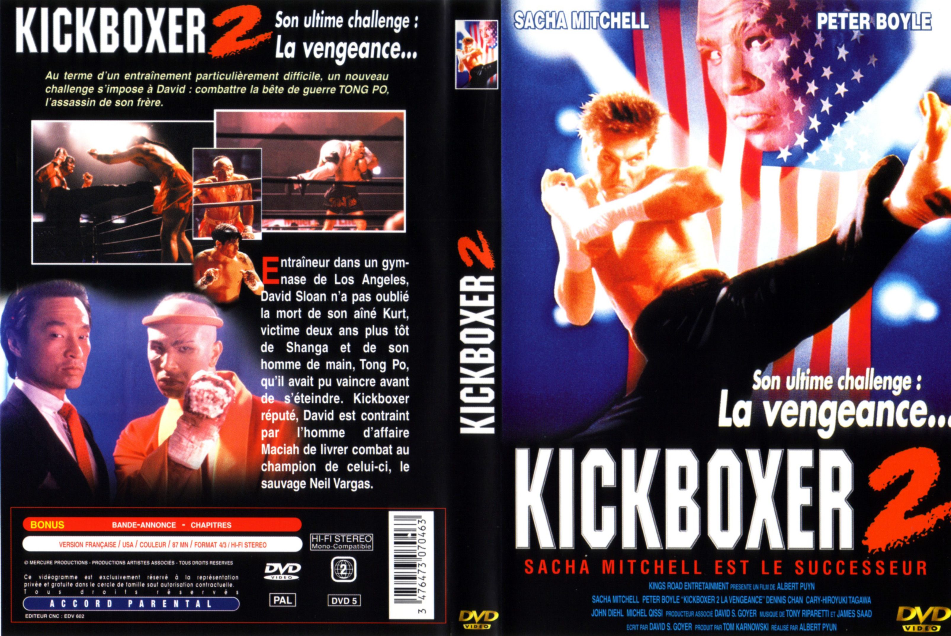Jaquette DVD Kickboxer 2