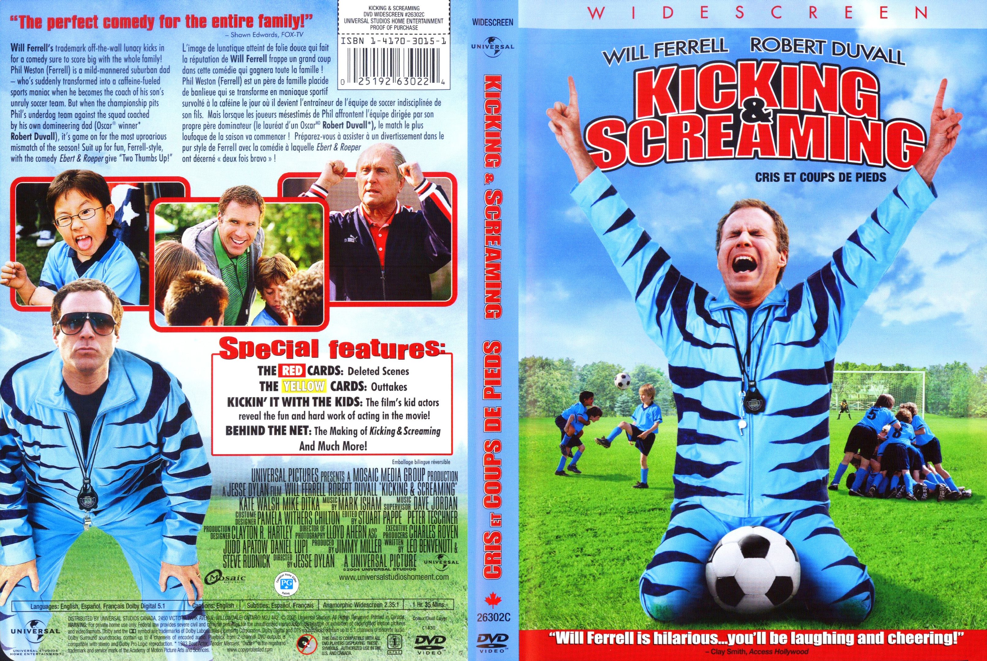 Jaquette DVD Kicking and screaming