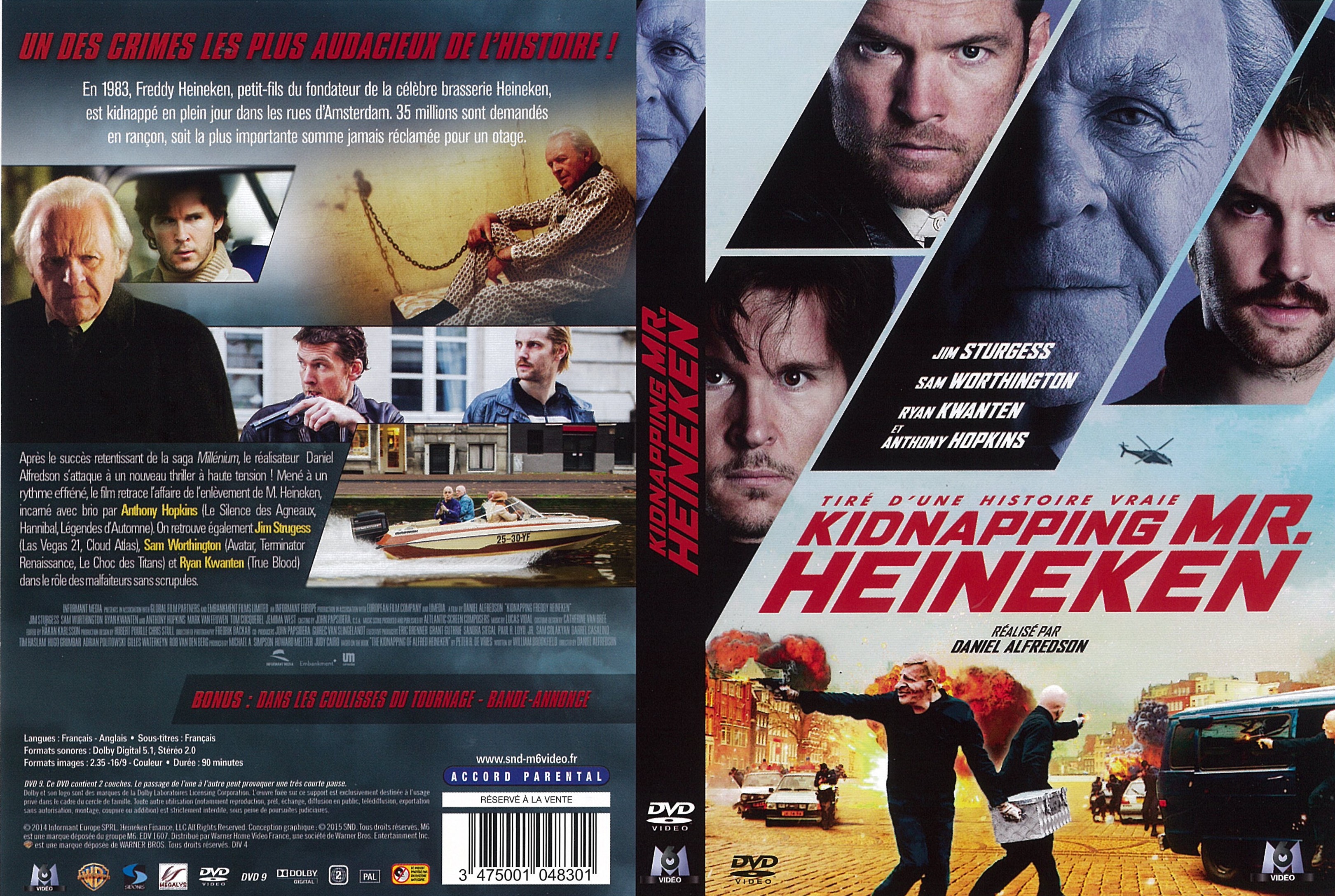 Jaquette DVD Kidnapping Mr. Heineken