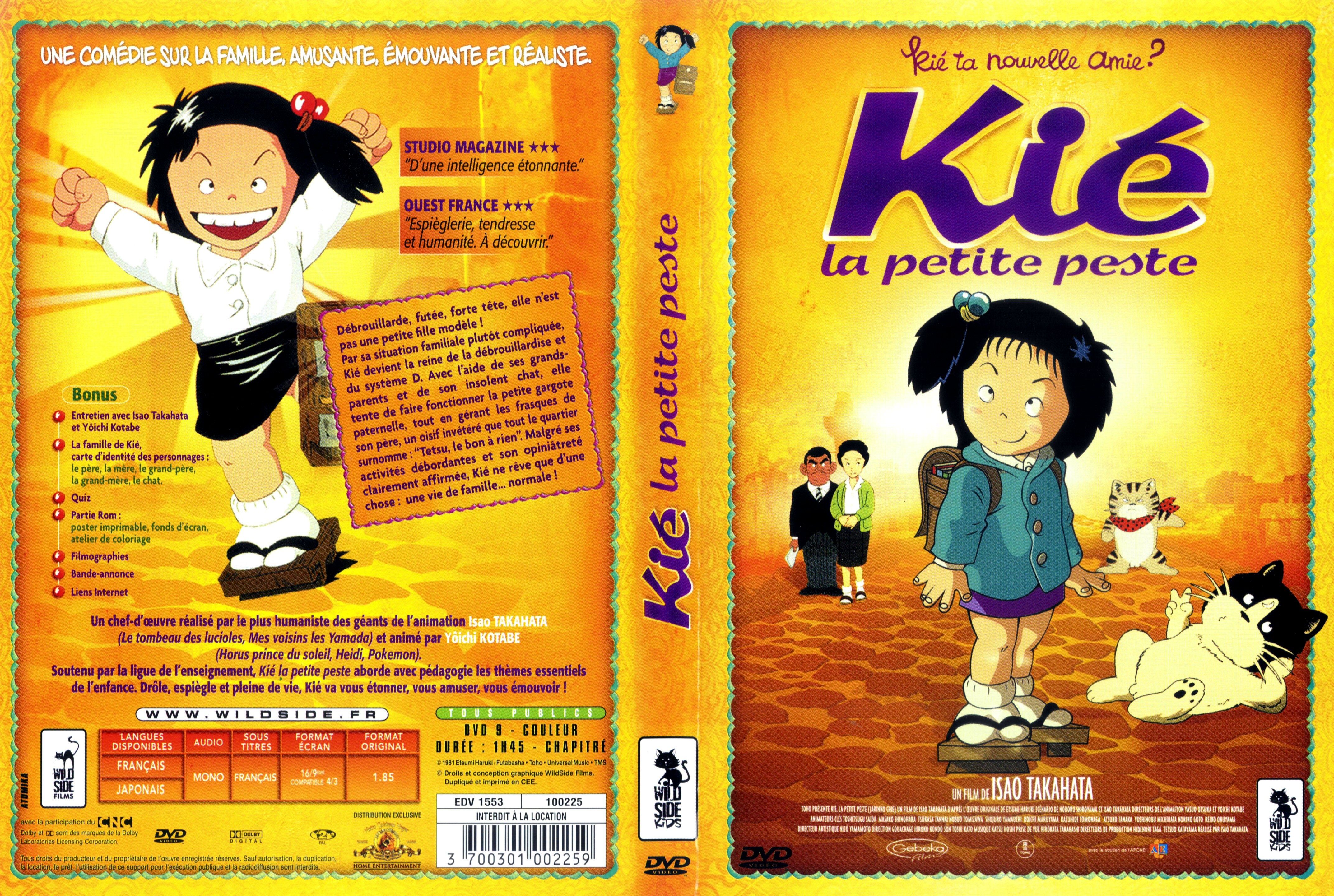 Jaquette DVD Ki La petite peste