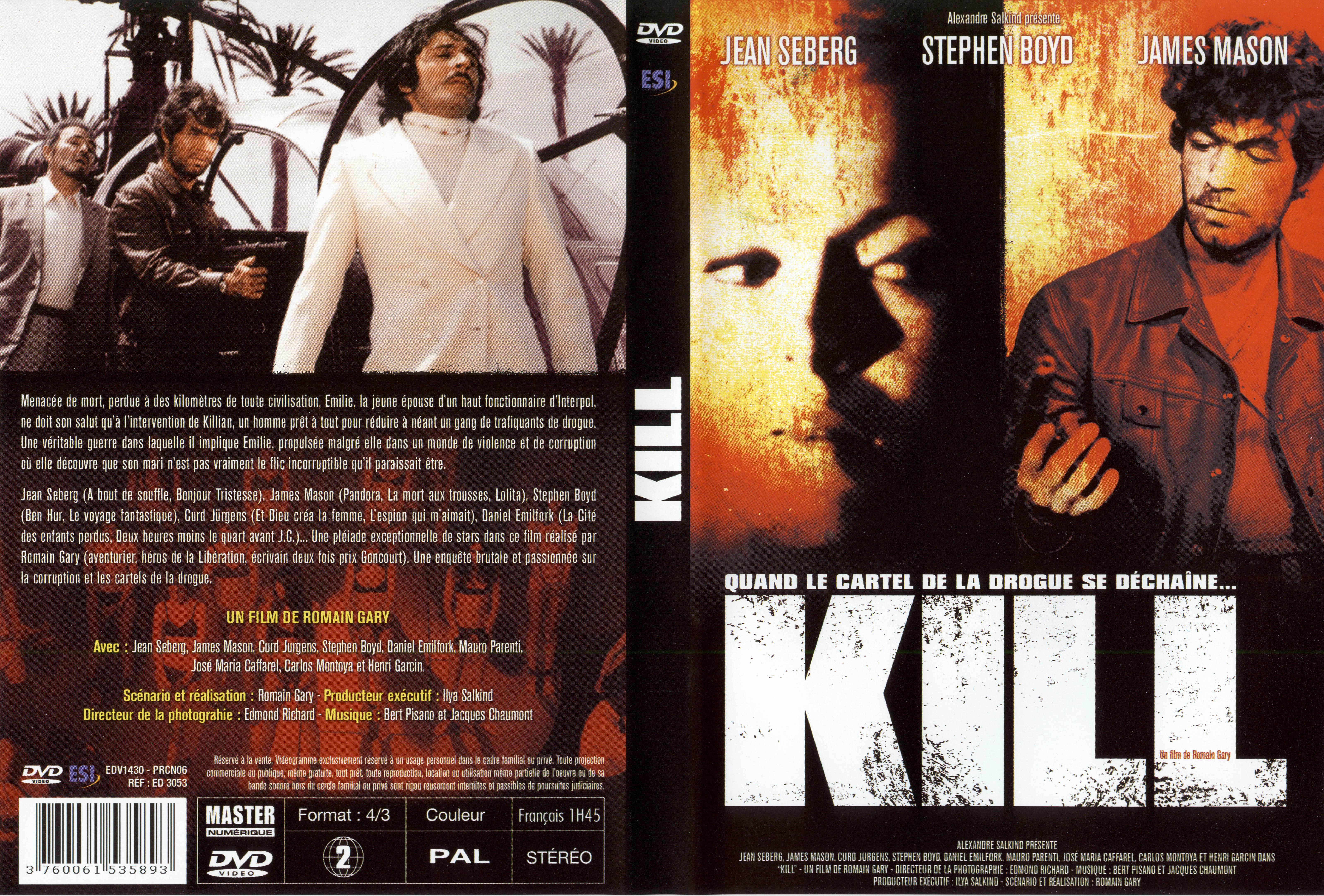 Jaquette DVD Kill