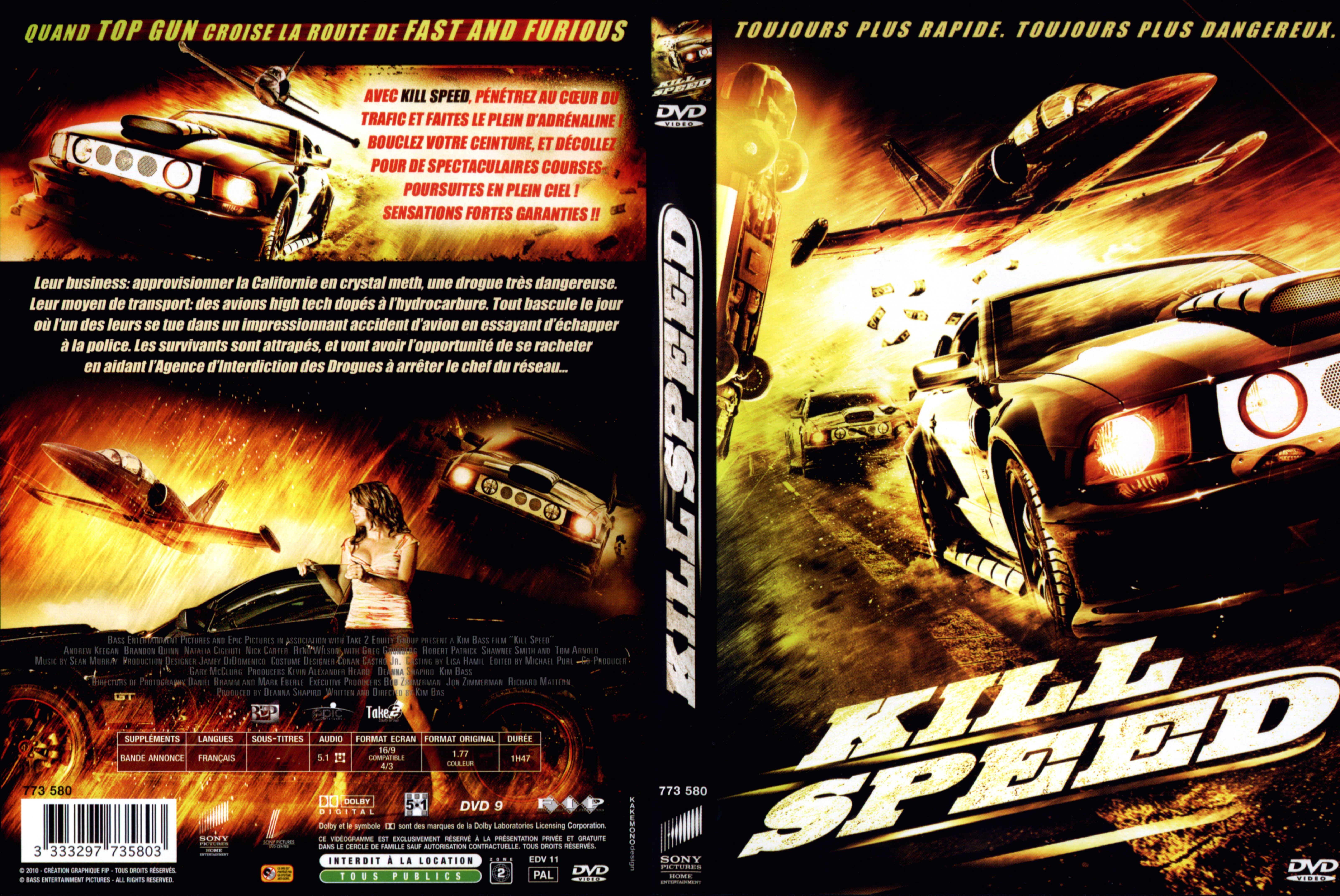 Jaquette DVD Kill Speed