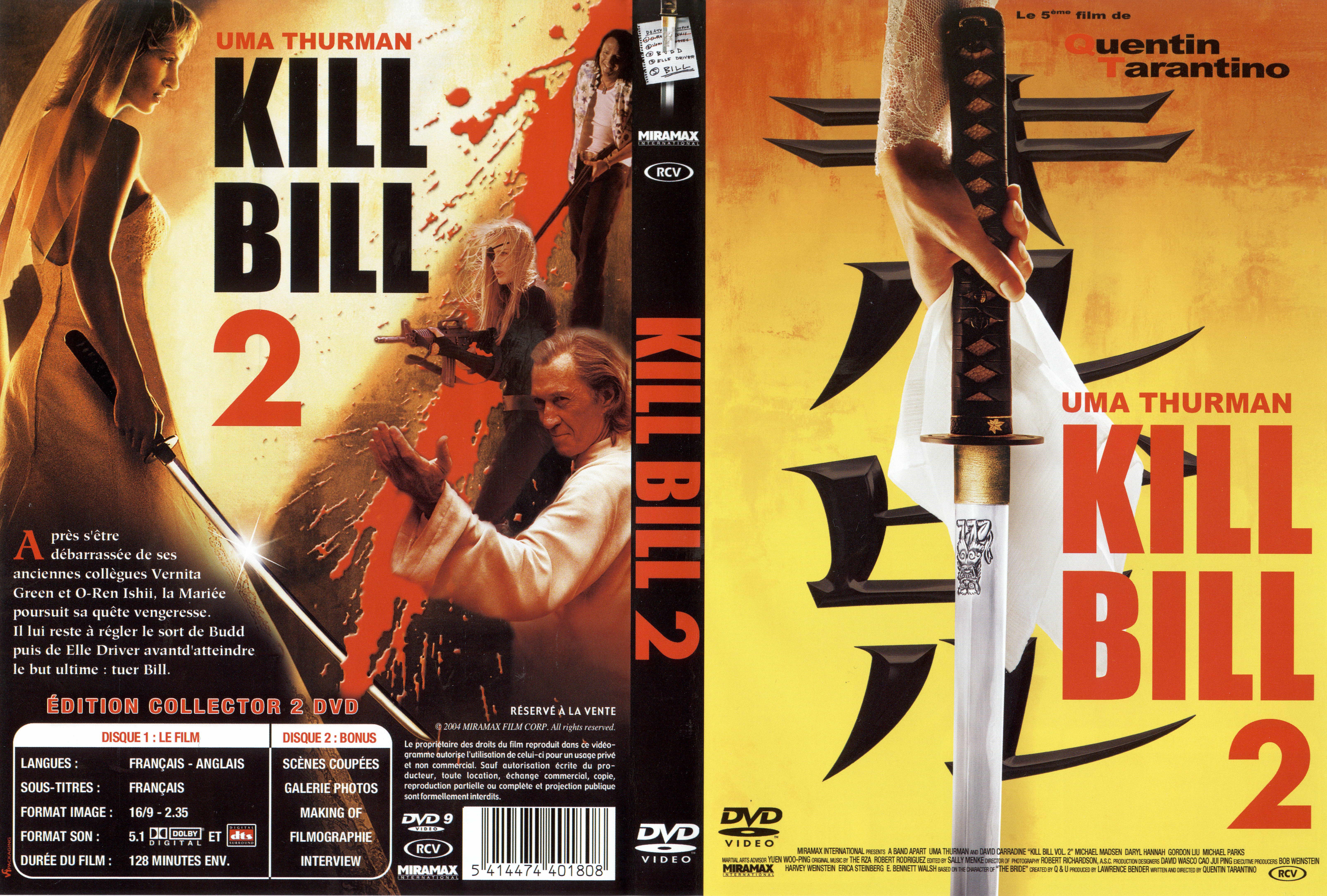 Jaquette DVD Kill bill vol 2 v4