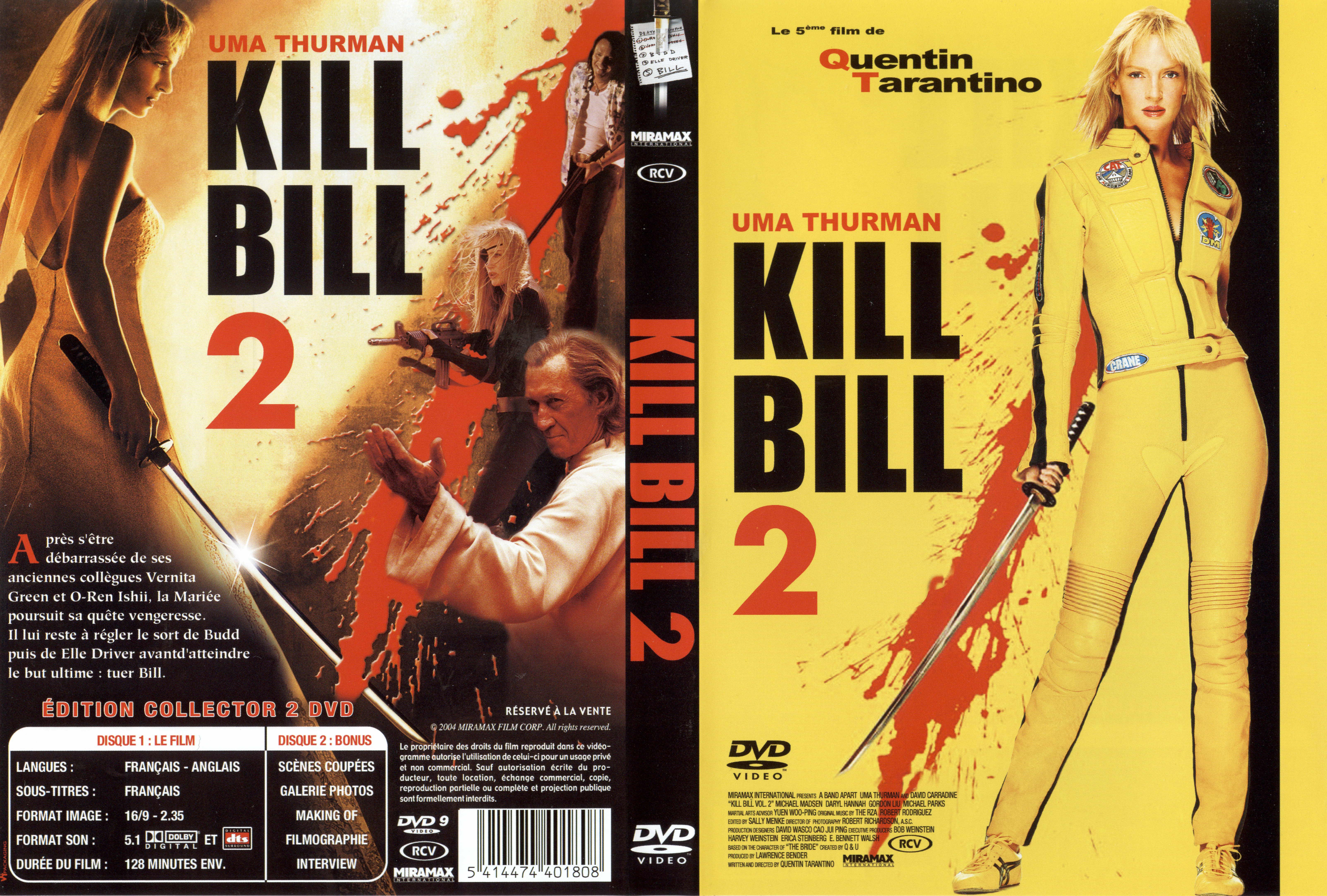 Jaquette DVD Kill bill vol 2 v5