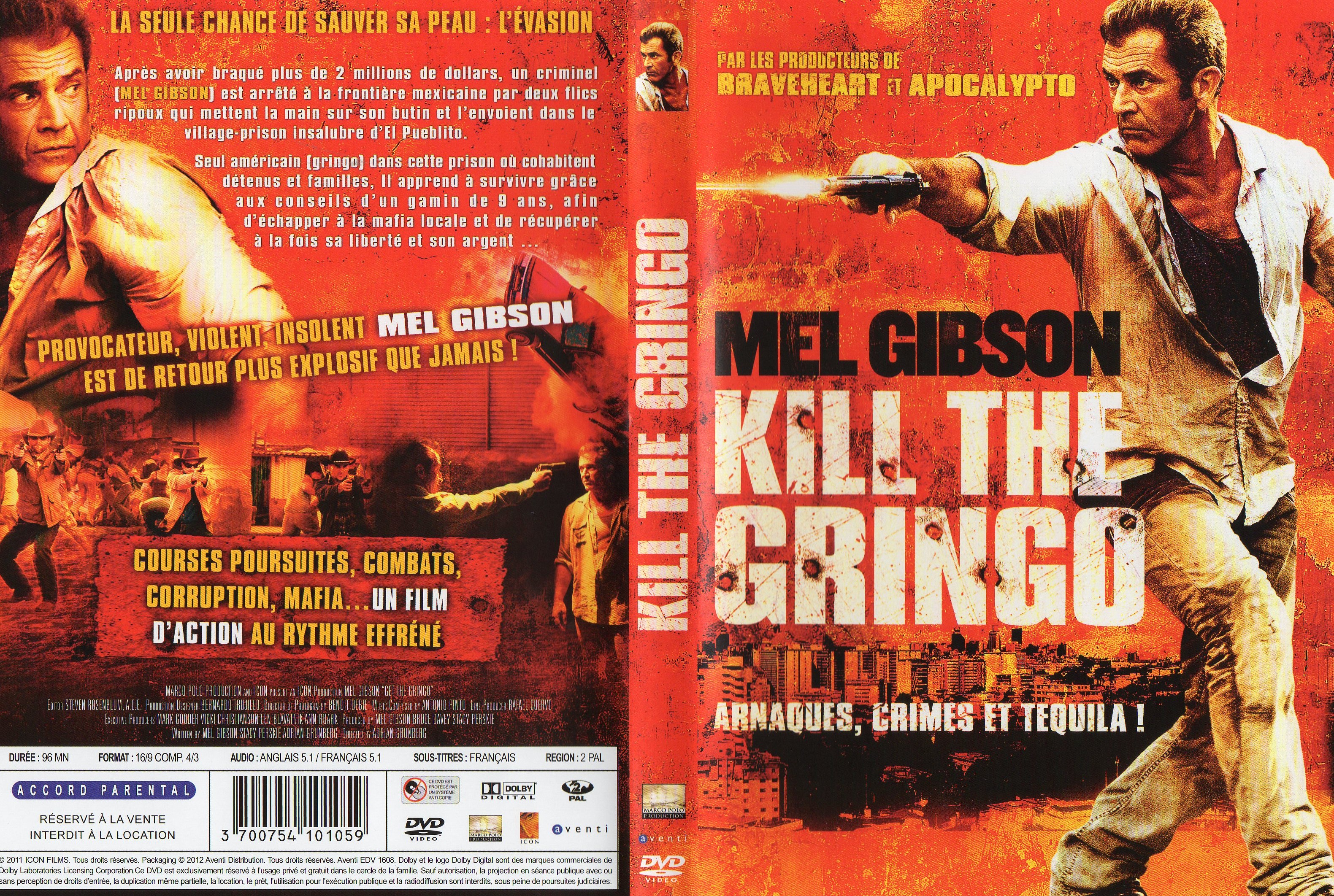 Jaquette DVD Kill the gringo
