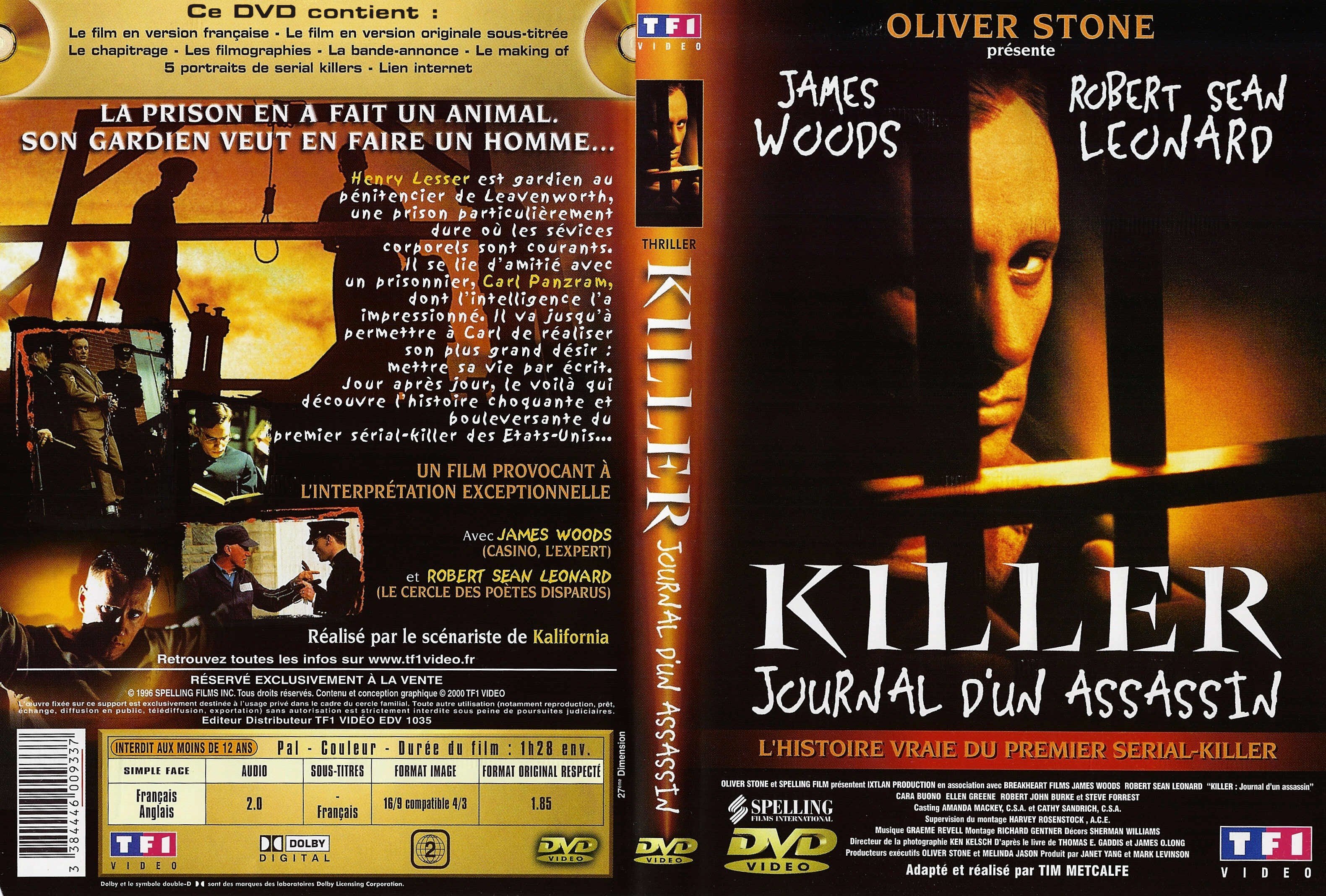 Jaquette DVD Killer