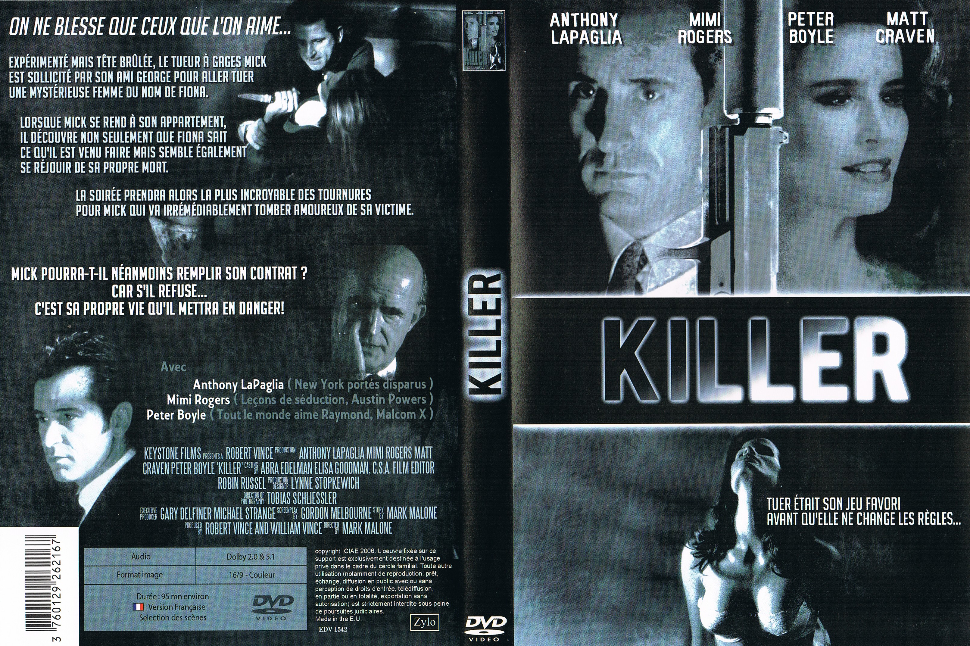 Jaquette DVD Killer (1994)