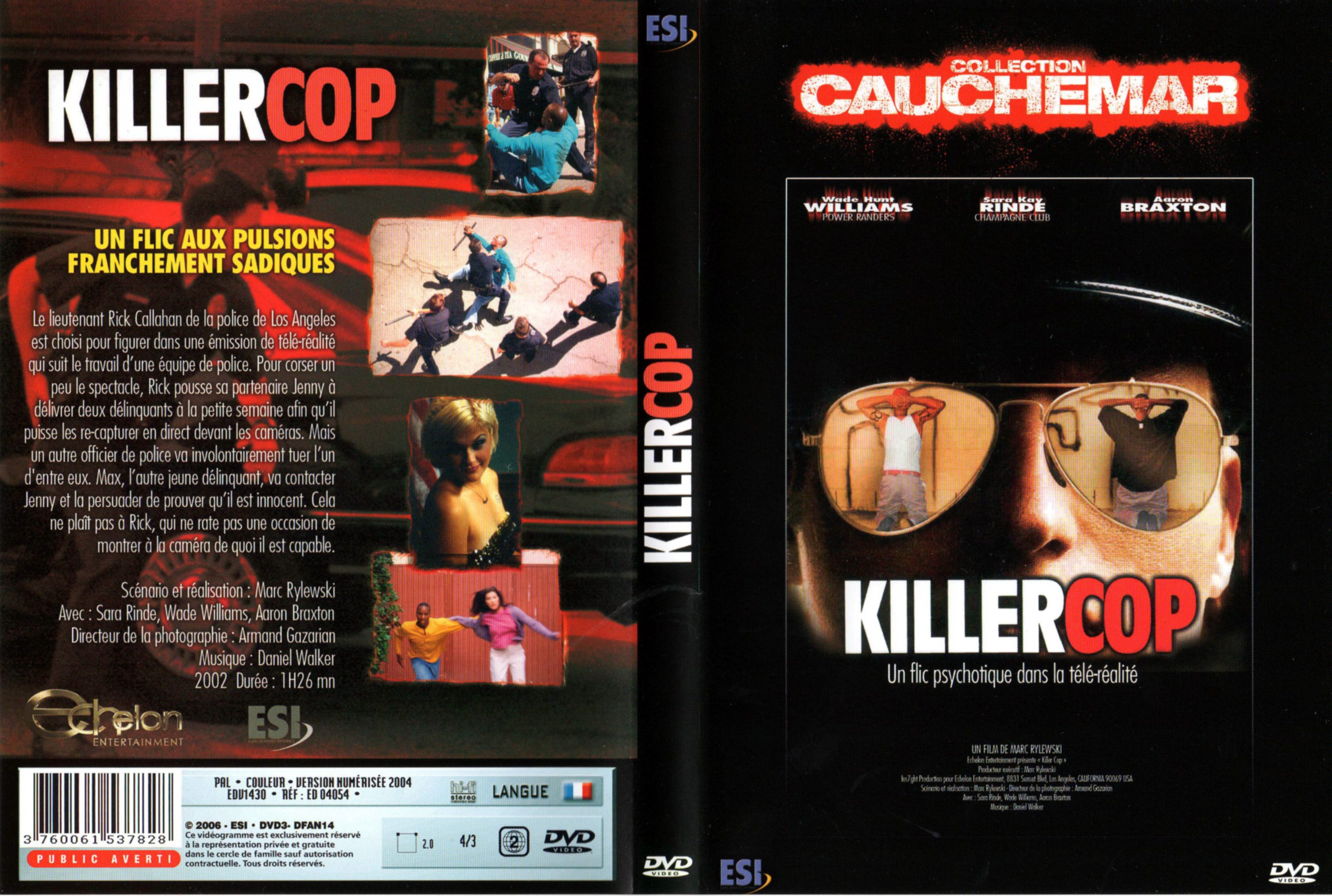 Jaquette DVD Killer cop