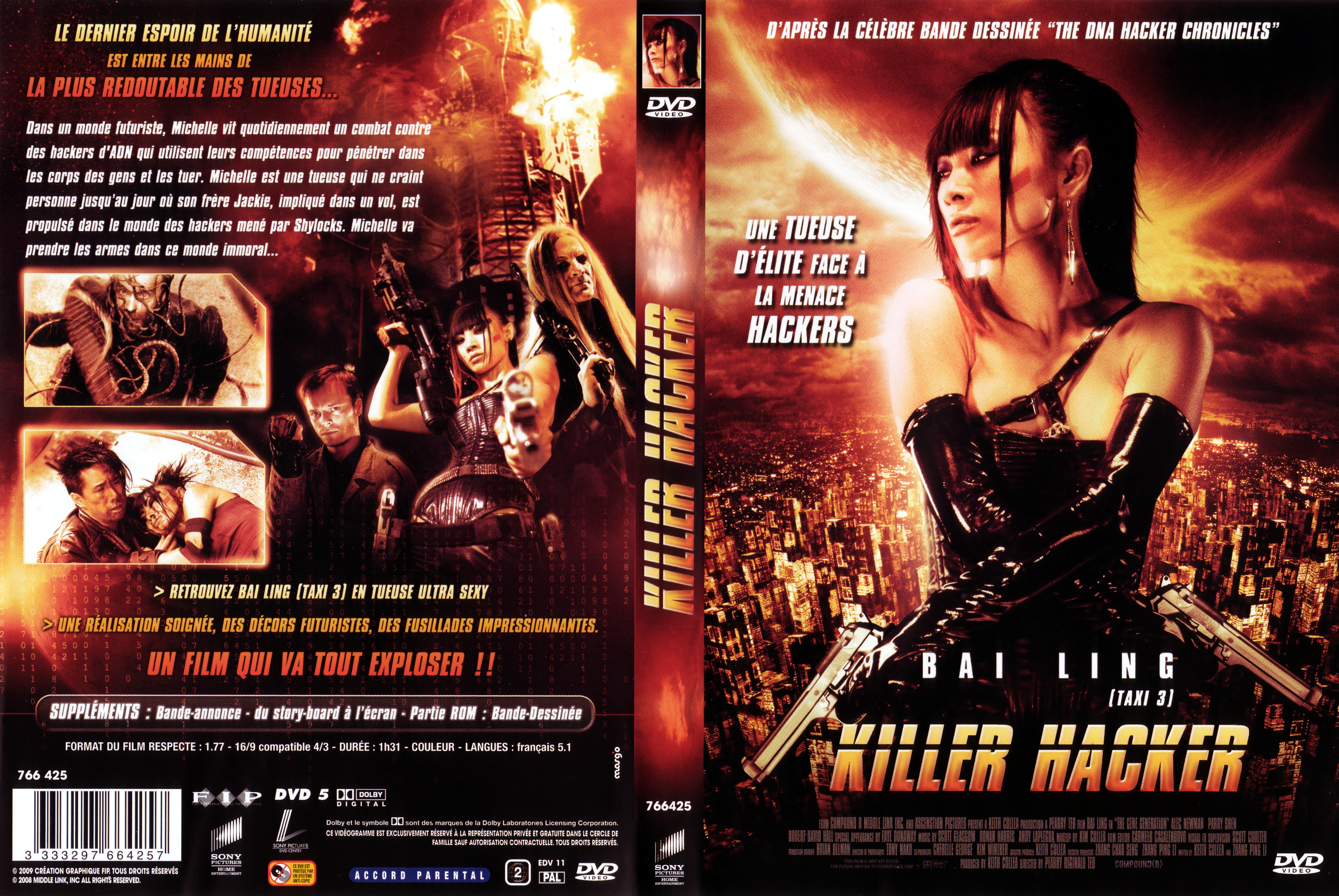 Jaquette DVD Killer hacker