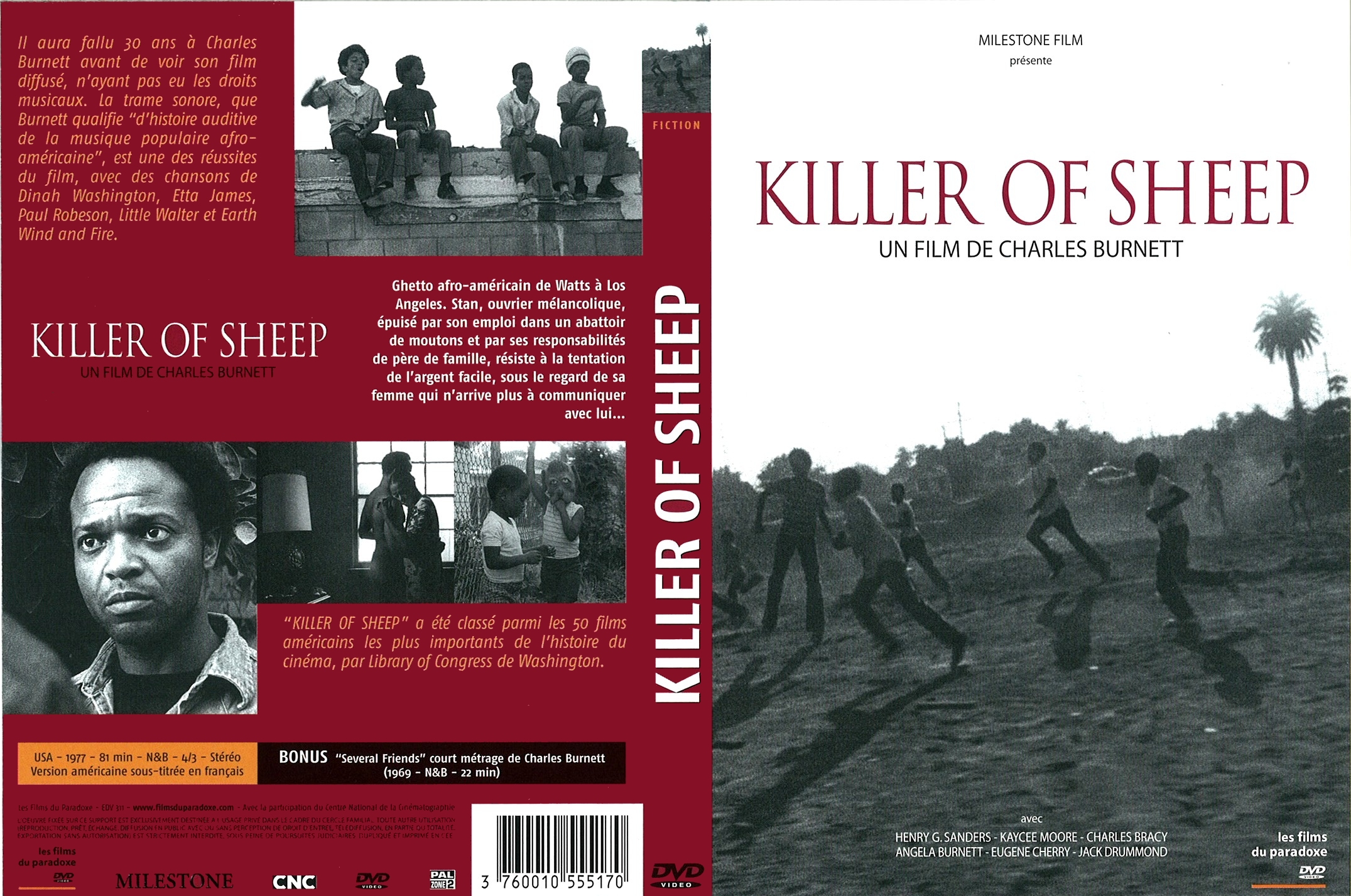 Jaquette DVD Killer of sheep