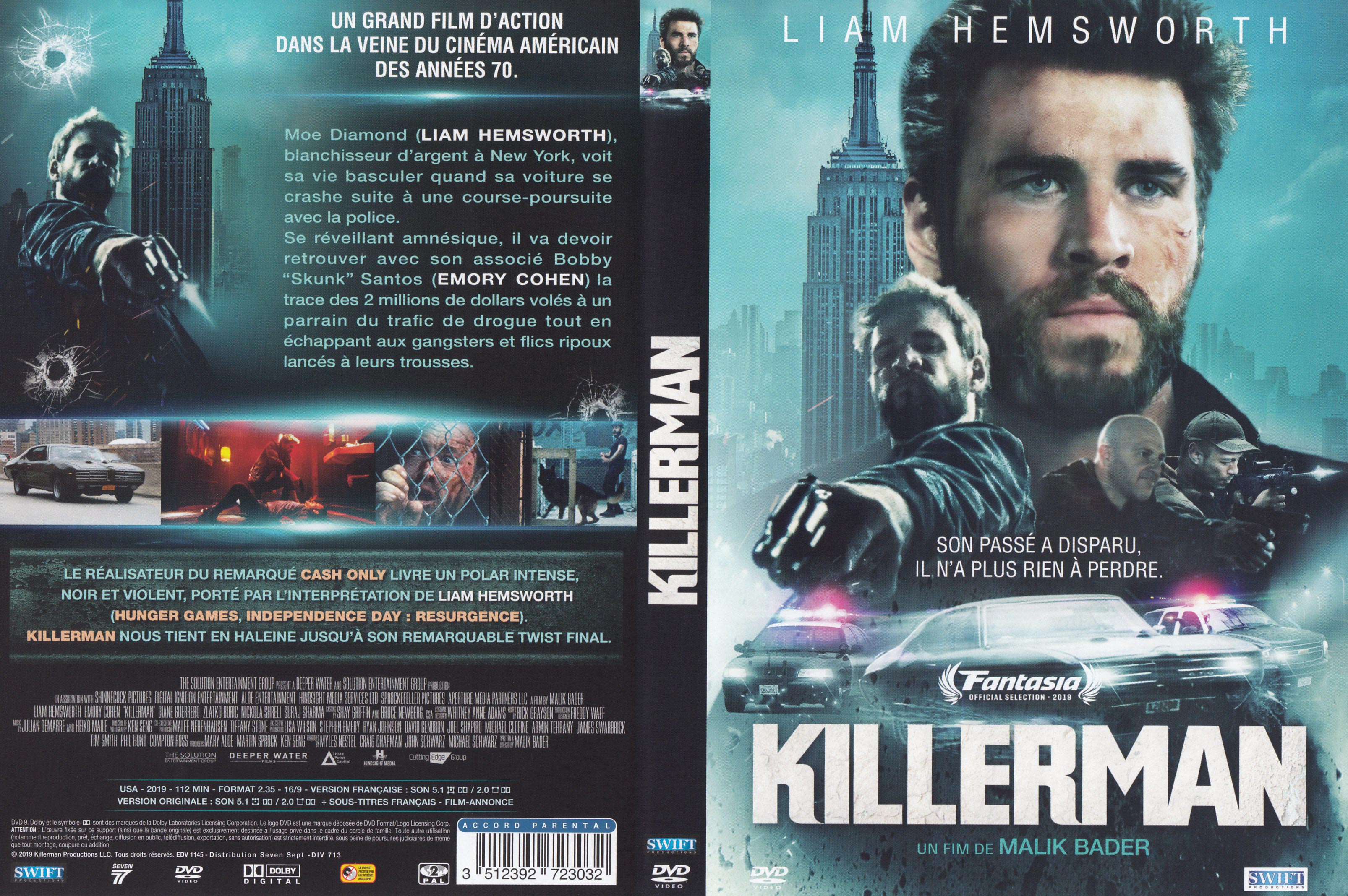 Jaquette DVD Killerman