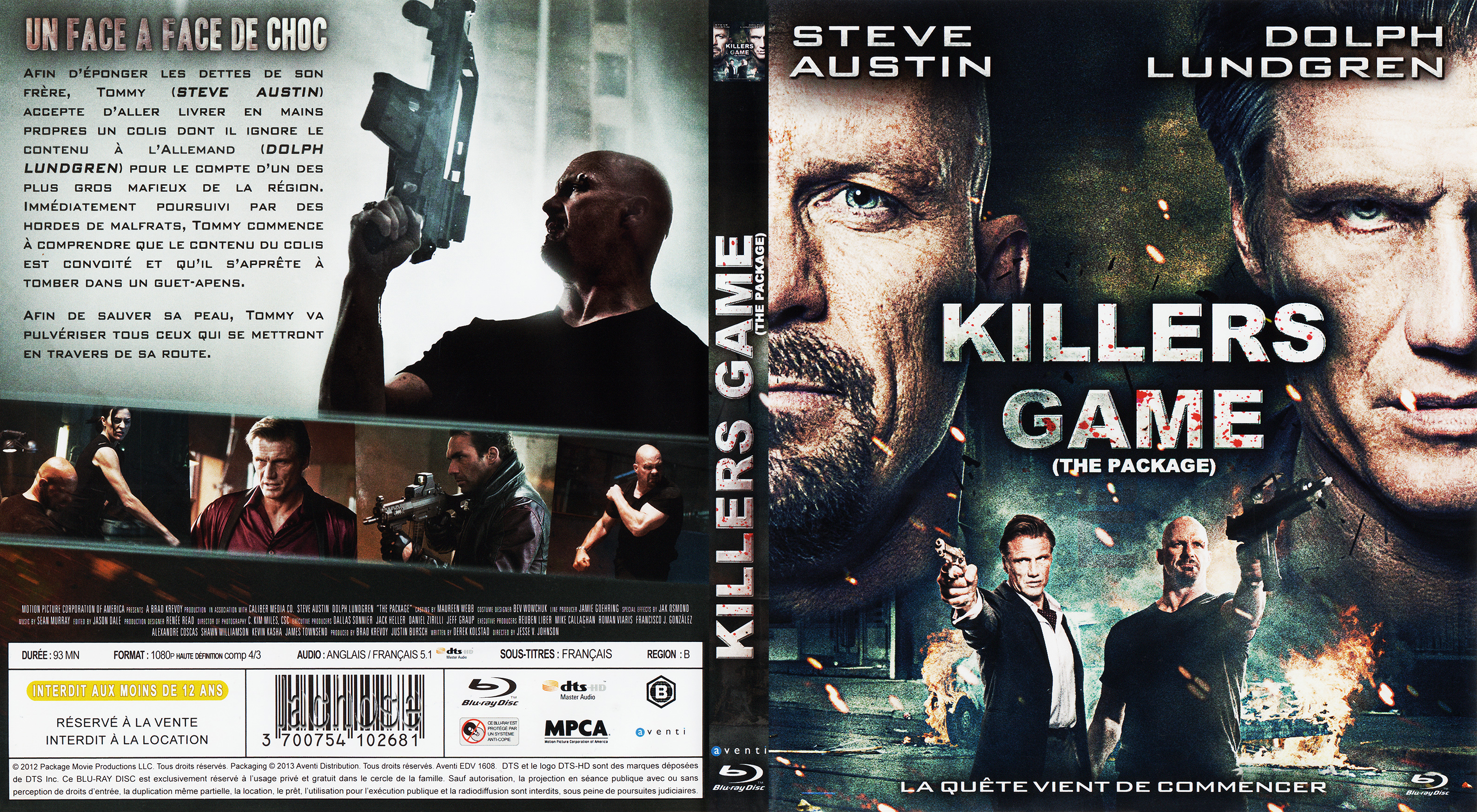 Jaquette DVD Killers game (BLU-RAY)