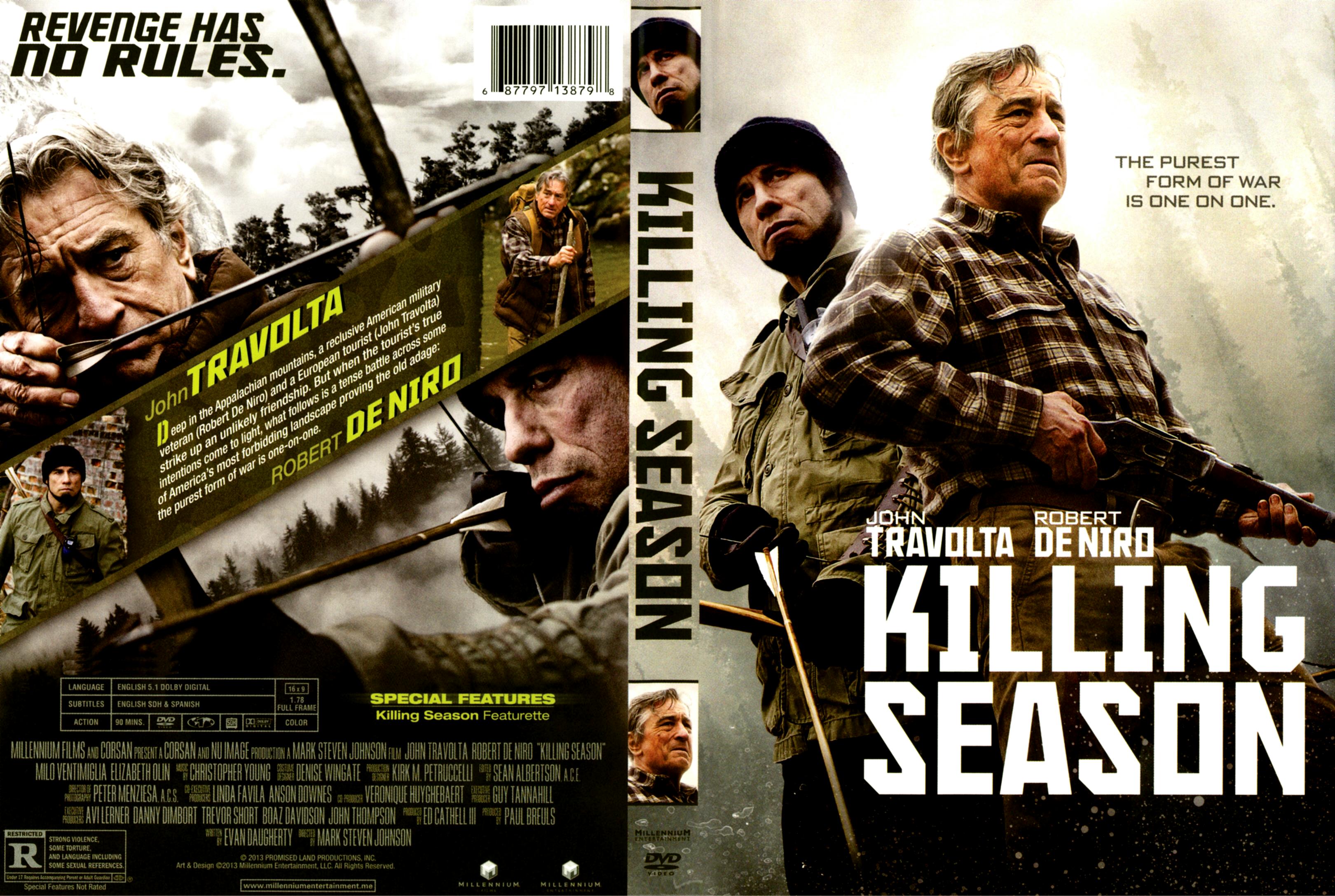 Jaquette DVD Killing Season Zone 1