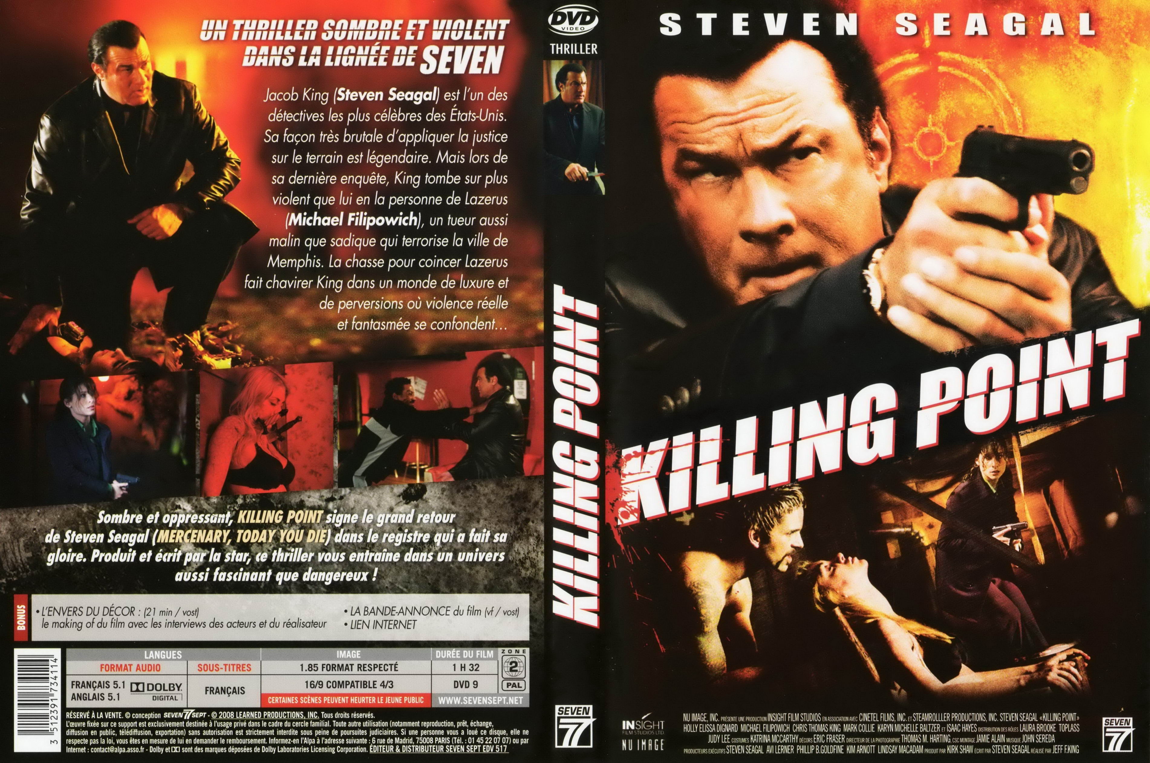 Jaquette DVD Killing point