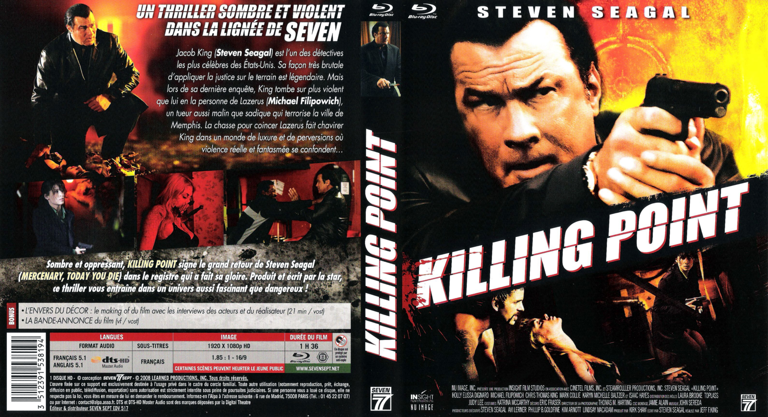 Jaquette DVD Killing point (BLU-RAY)