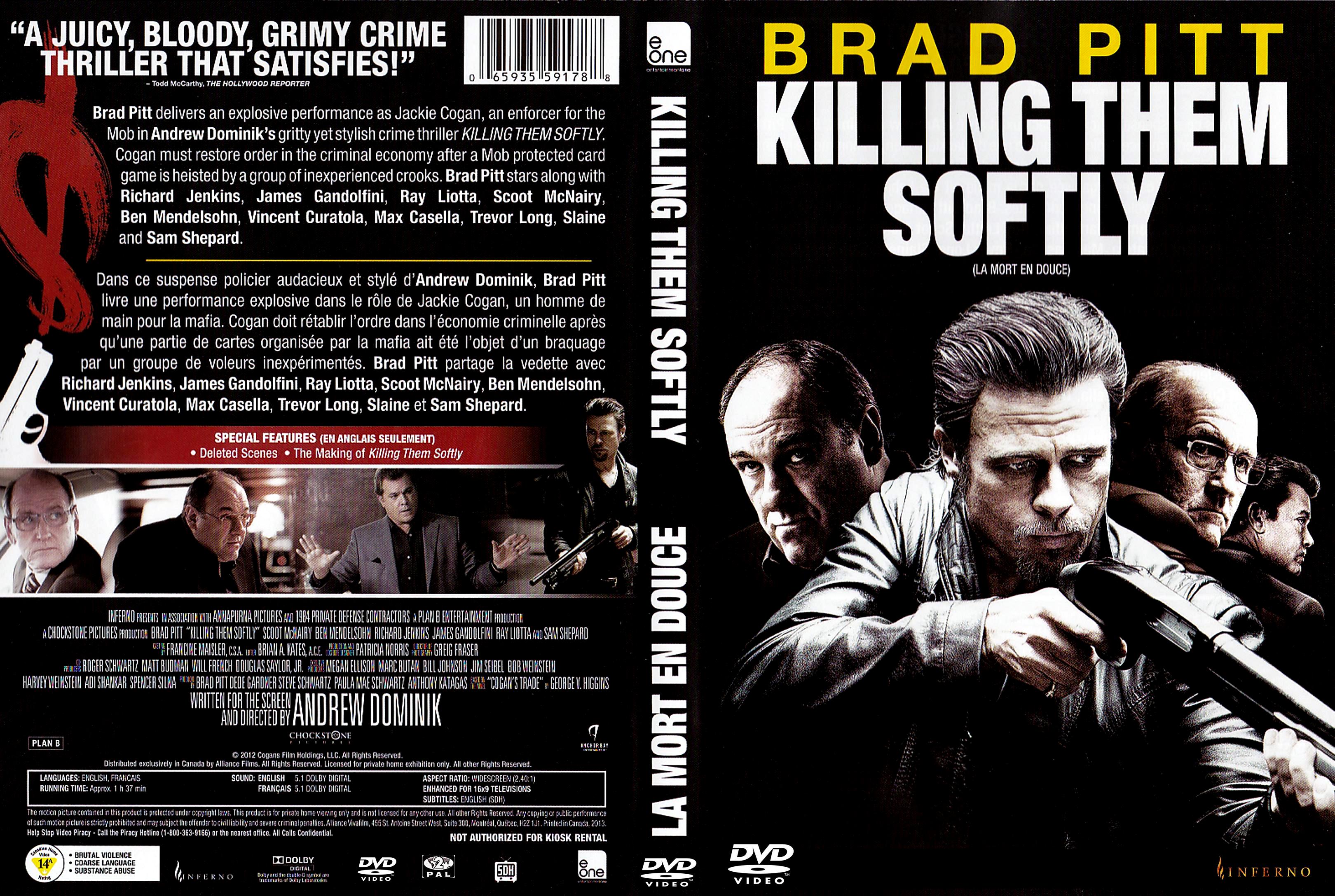 Jaquette DVD Killing them softly - La mort en douce (Canadienne)