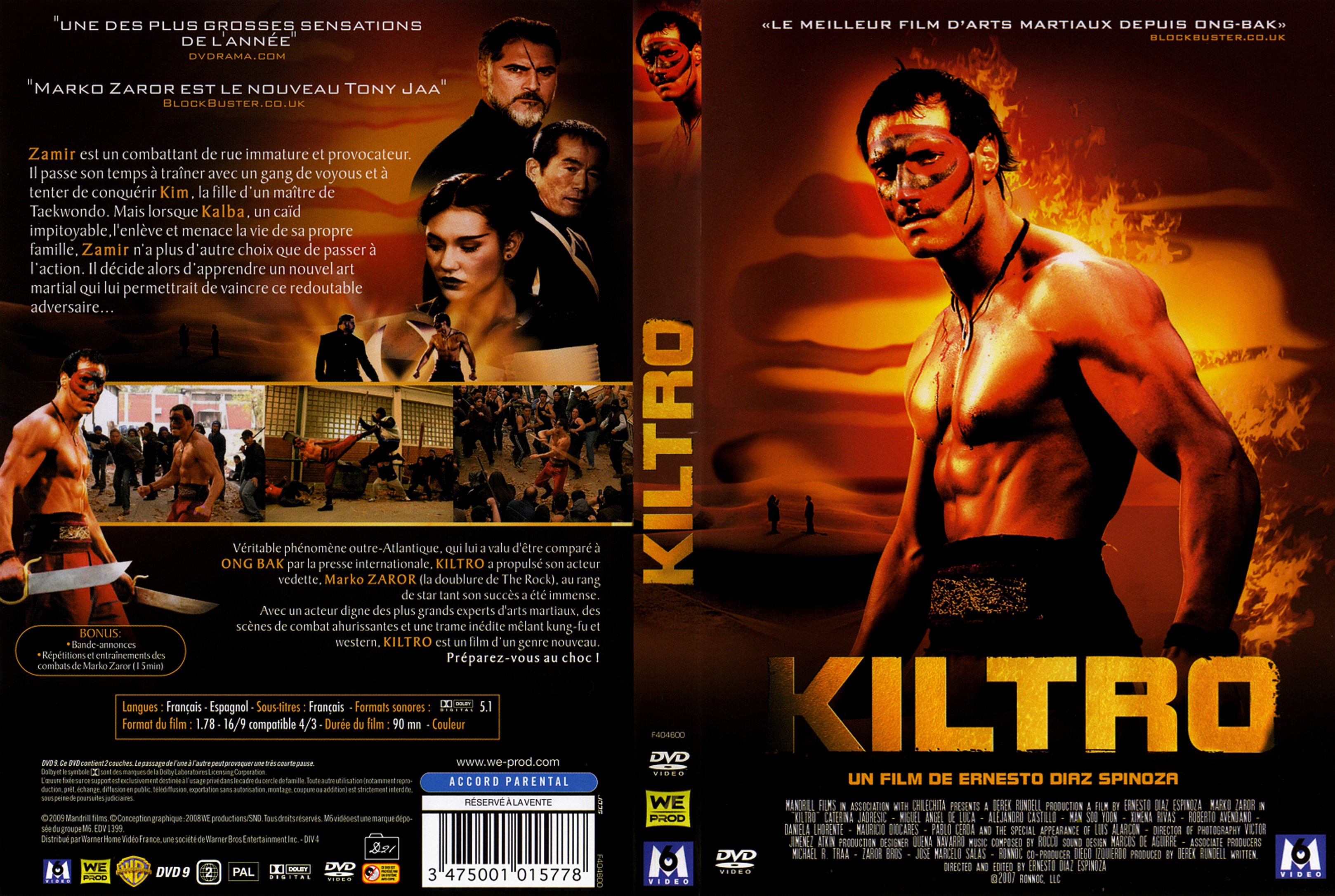 Jaquette DVD Kiltro