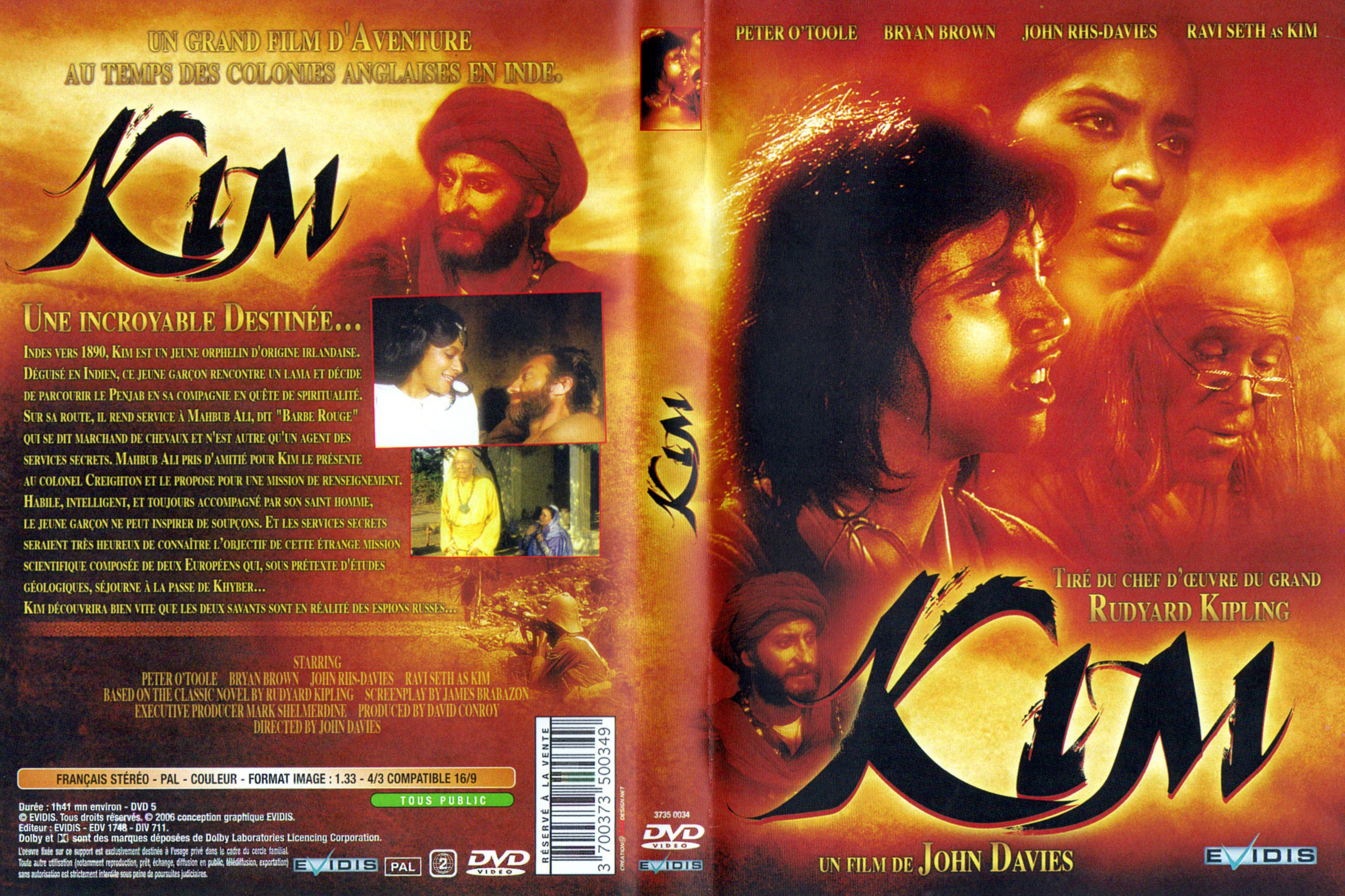 Jaquette DVD Kim