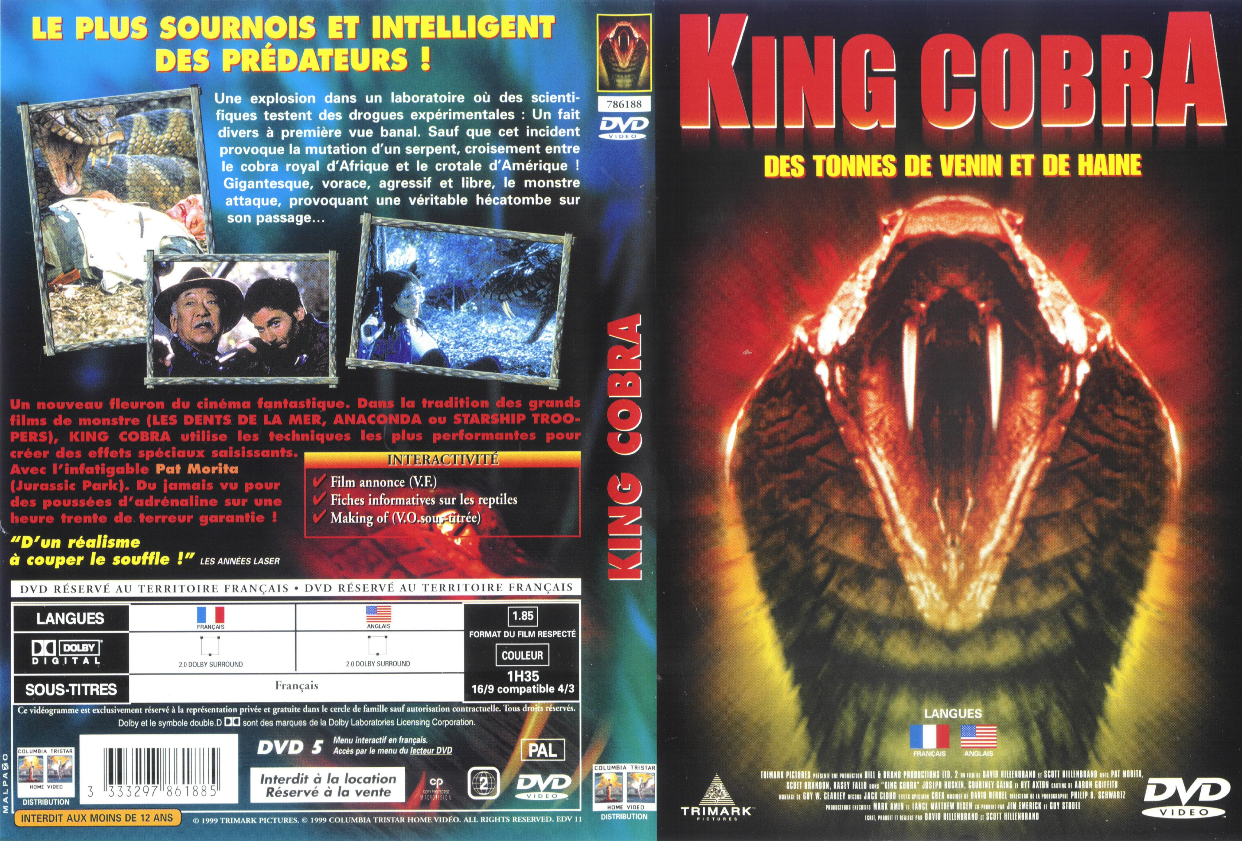Jaquette DVD King Cobra