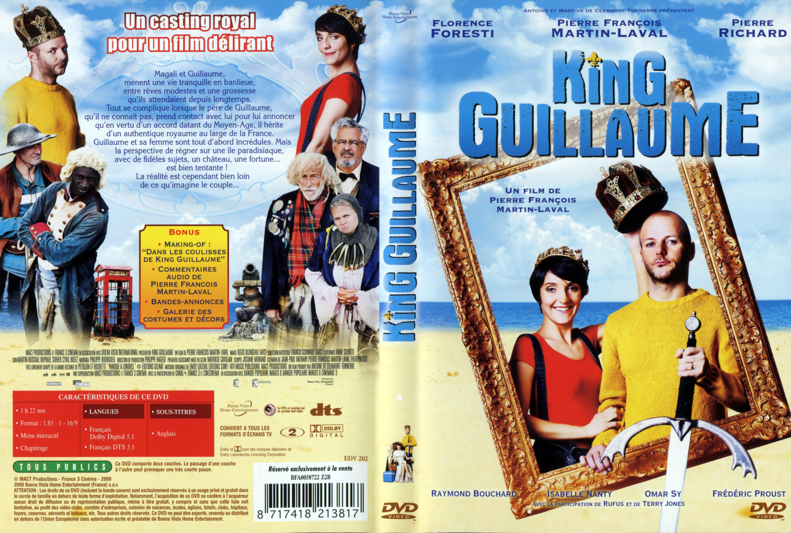 Jaquette DVD King Guillaume