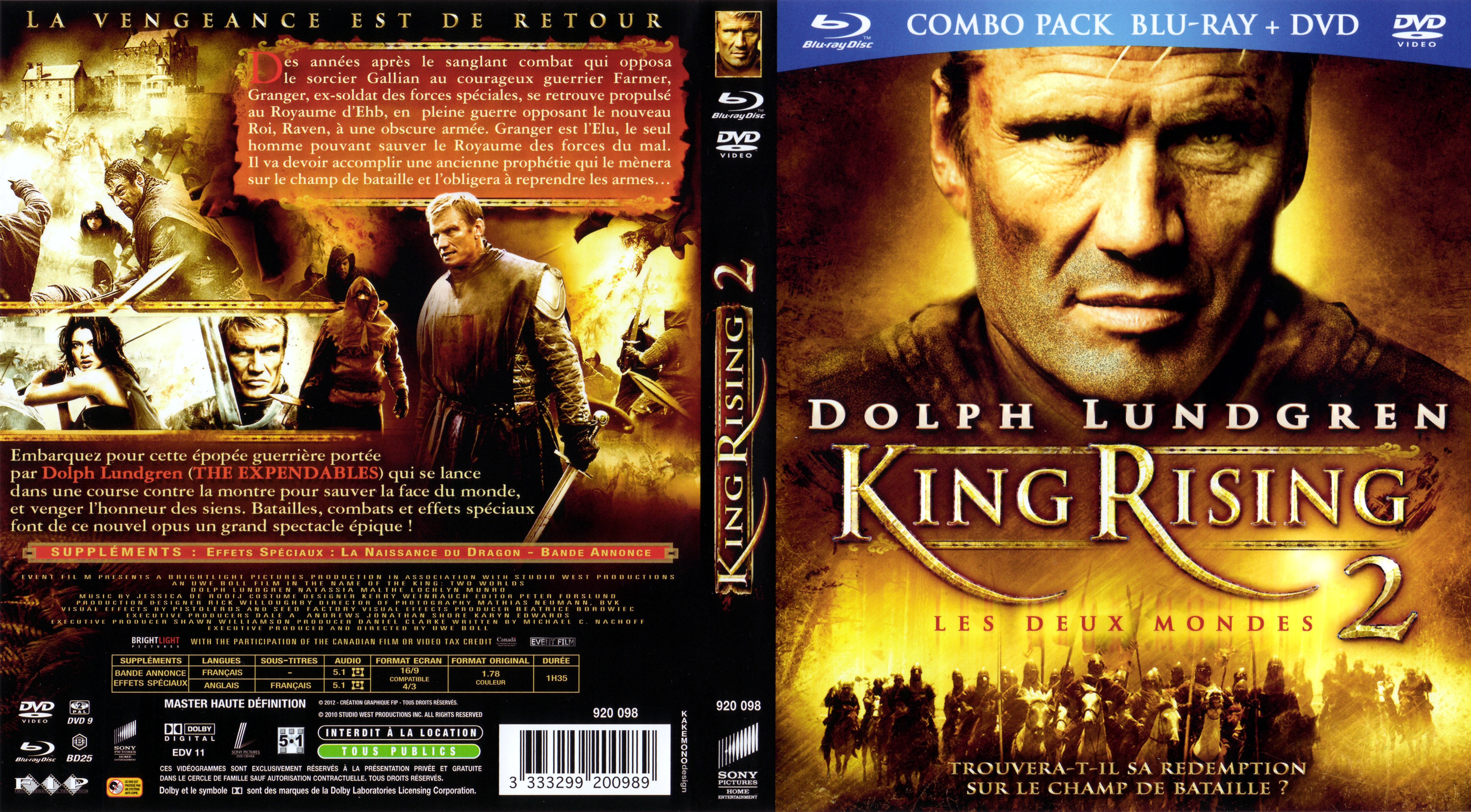 Jaquette DVD King Rising 2 (BLU-RAY)