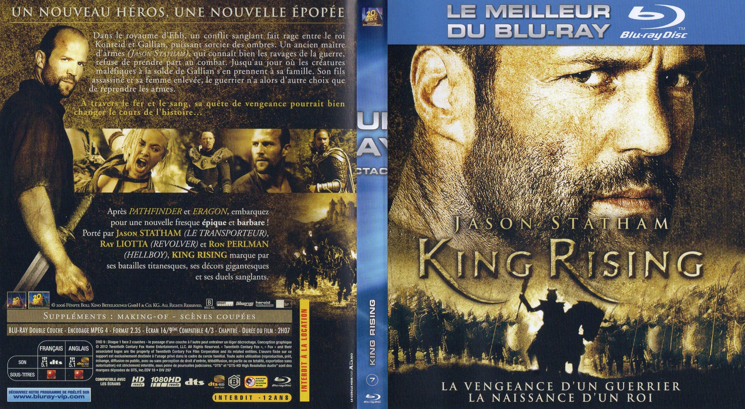 Jaquette DVD King Rising (BLU-RAY) v2