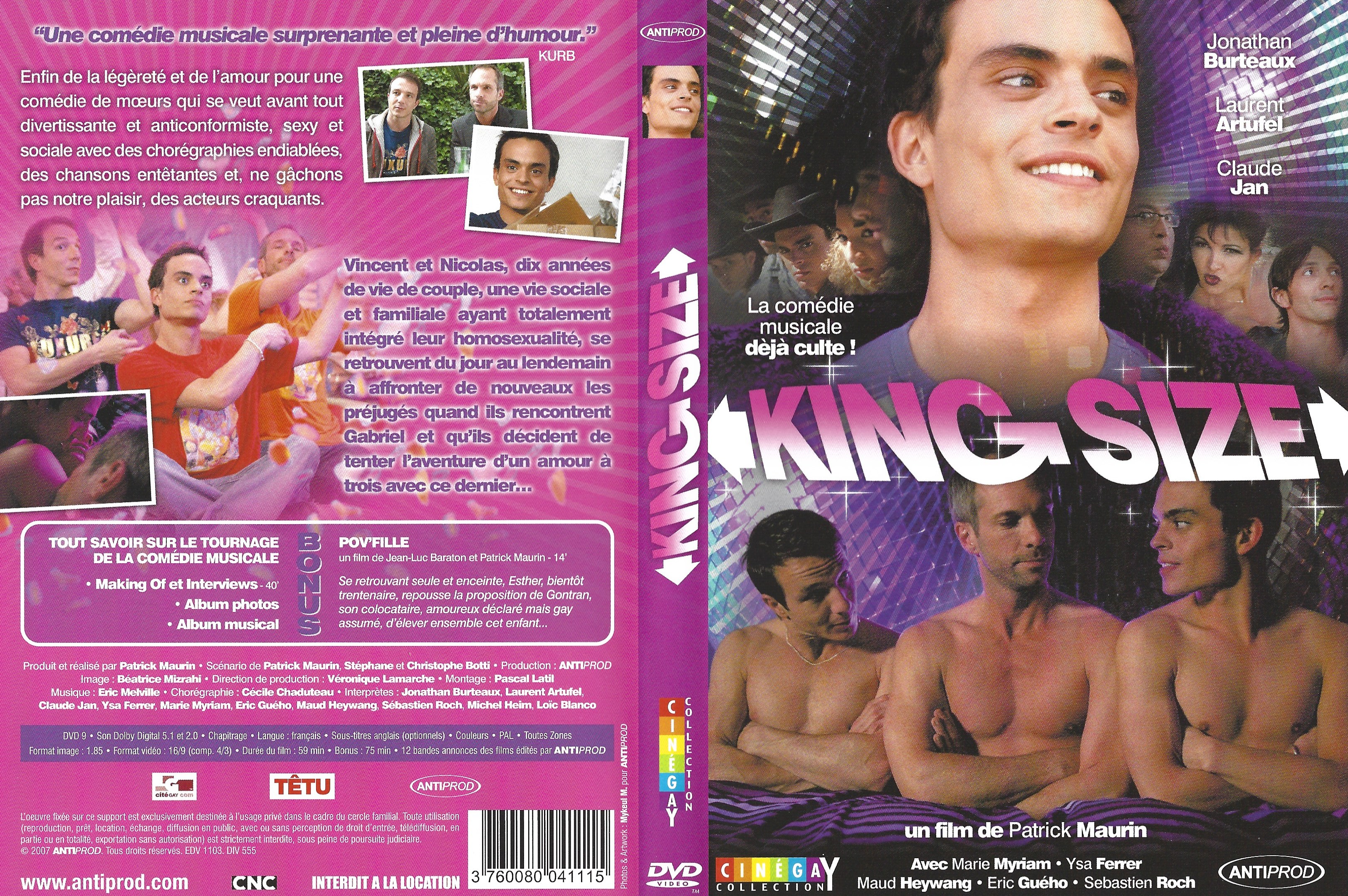 Jaquette DVD King Size