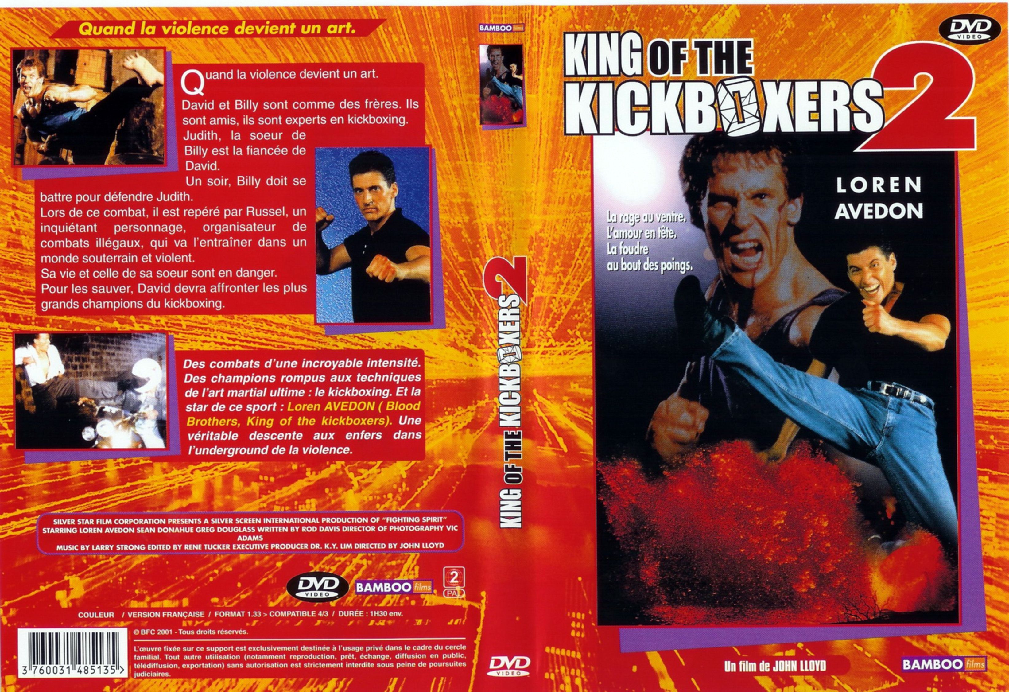 Jaquette DVD King of the kickboxers 2 v2