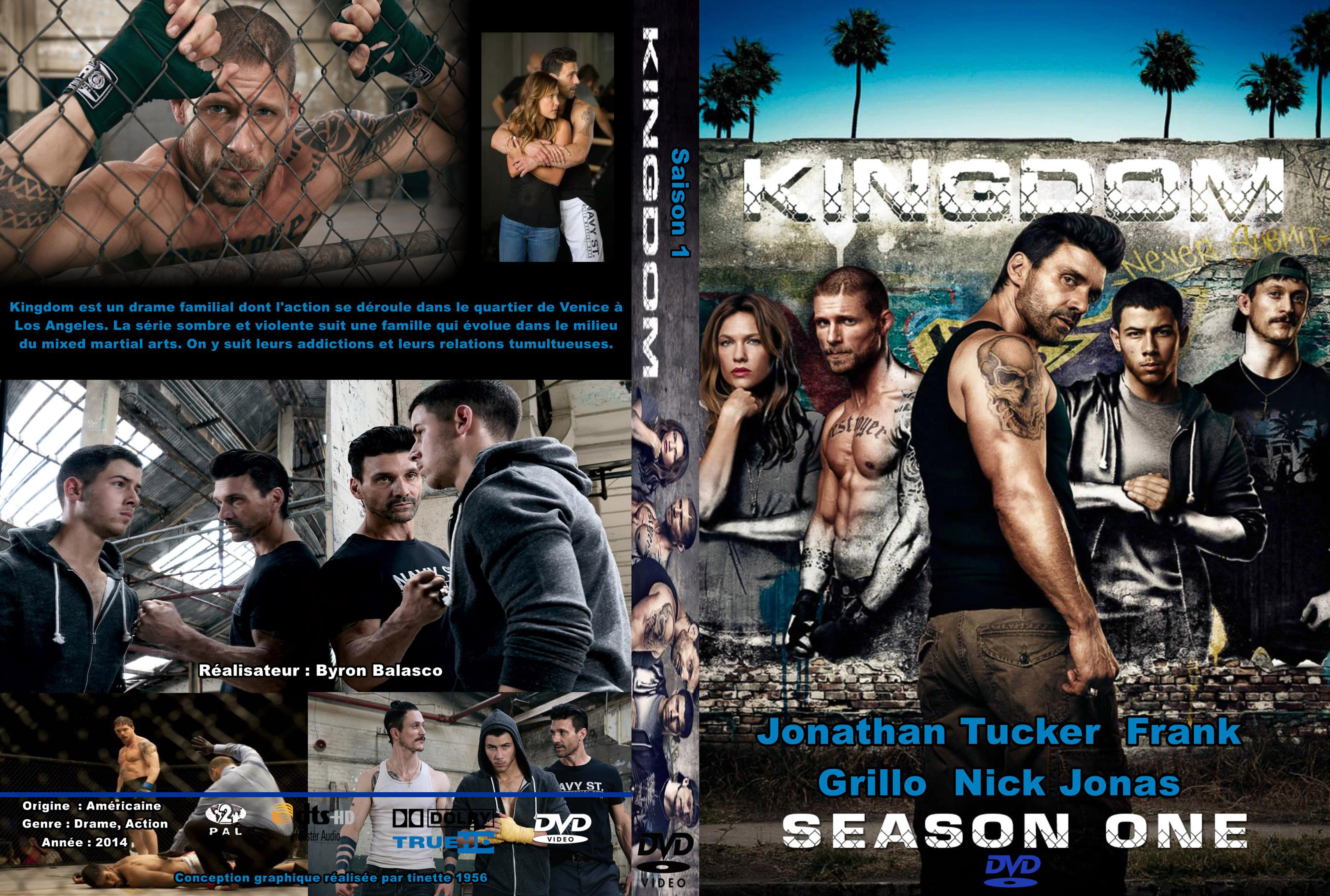 Jaquette DVD Kingdom Saison custom