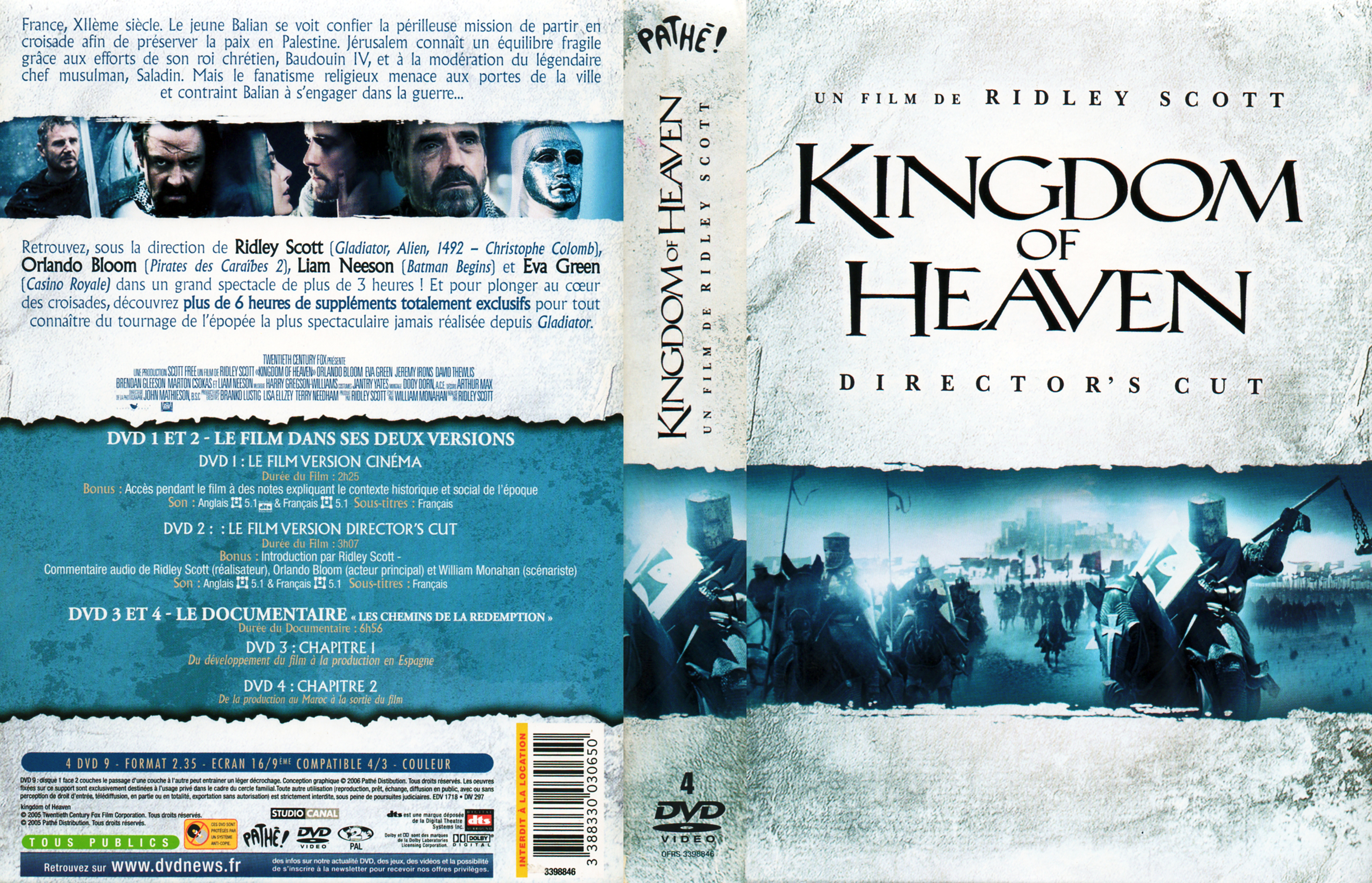 Jaquette DVD Kingdom of heaven v3