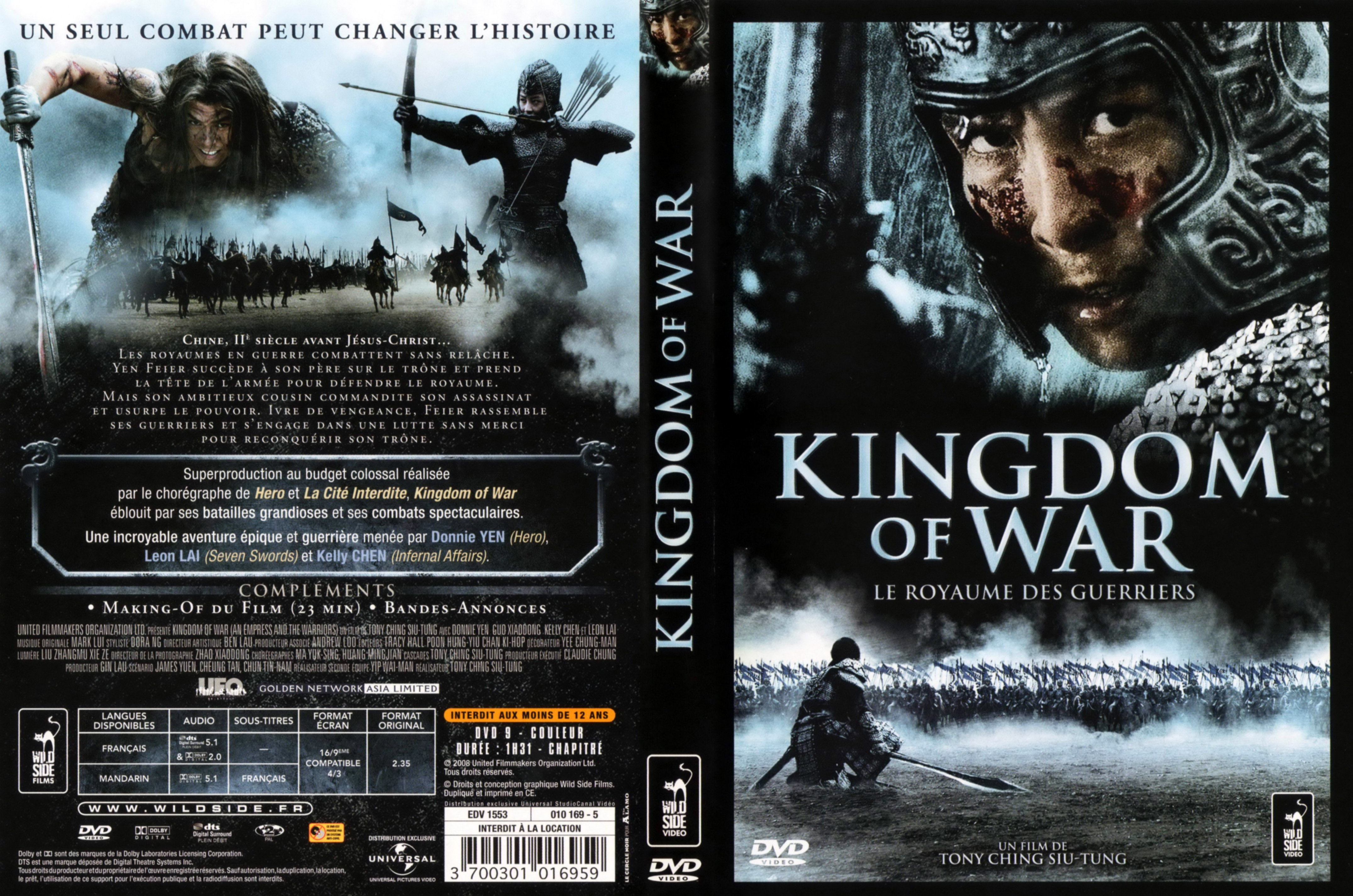 Jaquette DVD Kingdom of war