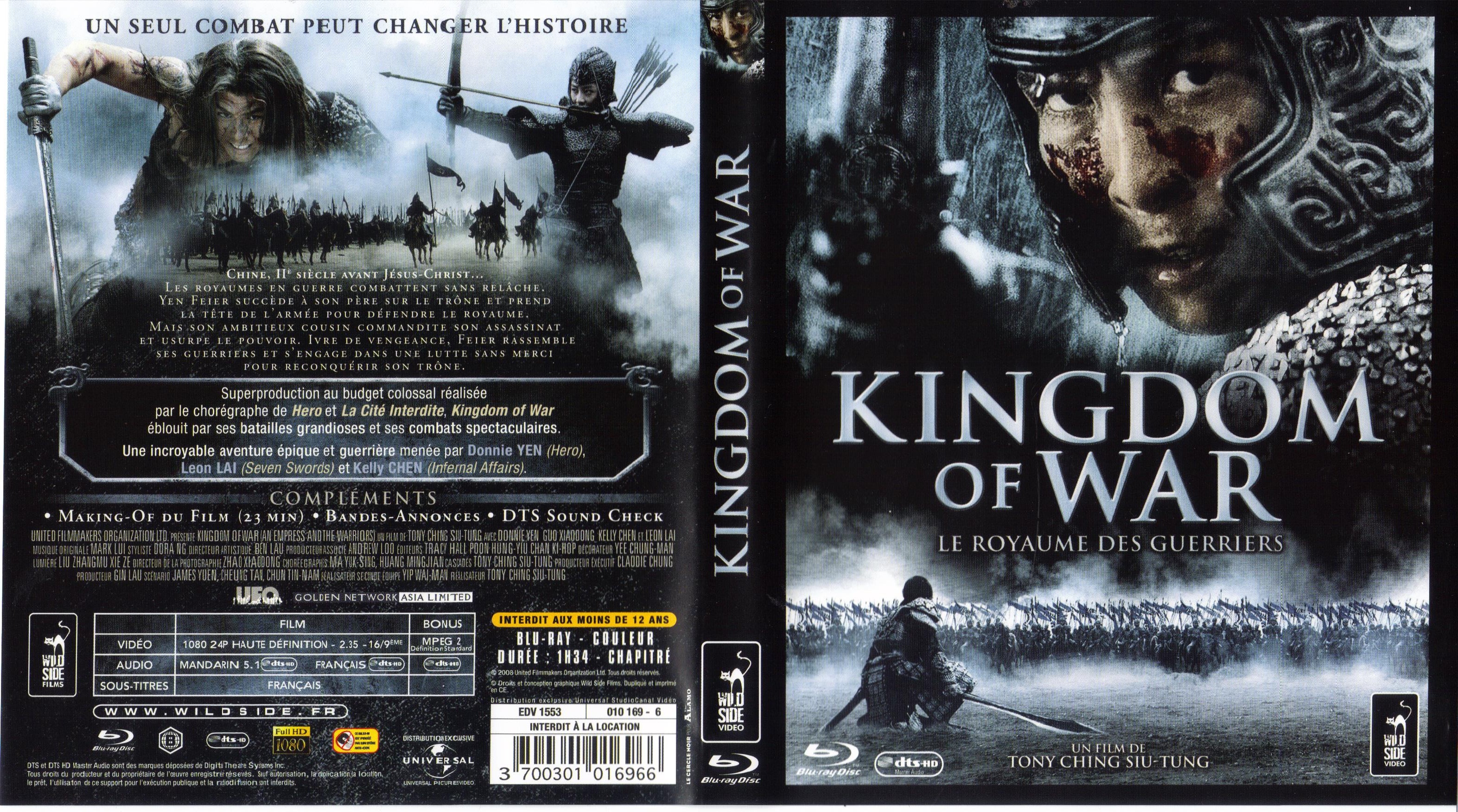 Jaquette DVD Kingdom of war (BLU-RAY)