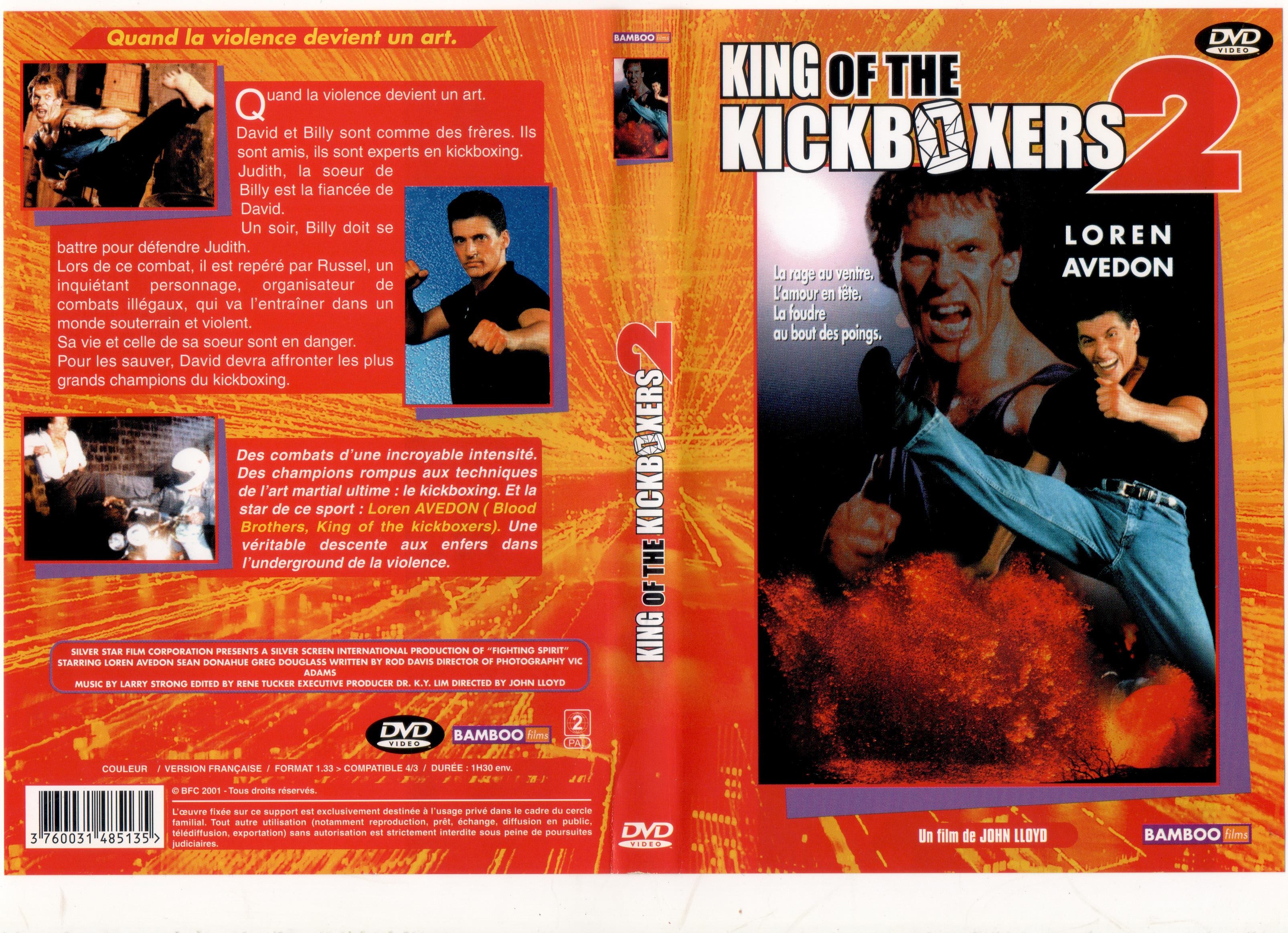 Jaquette DVD Kng of the kickboxers 2